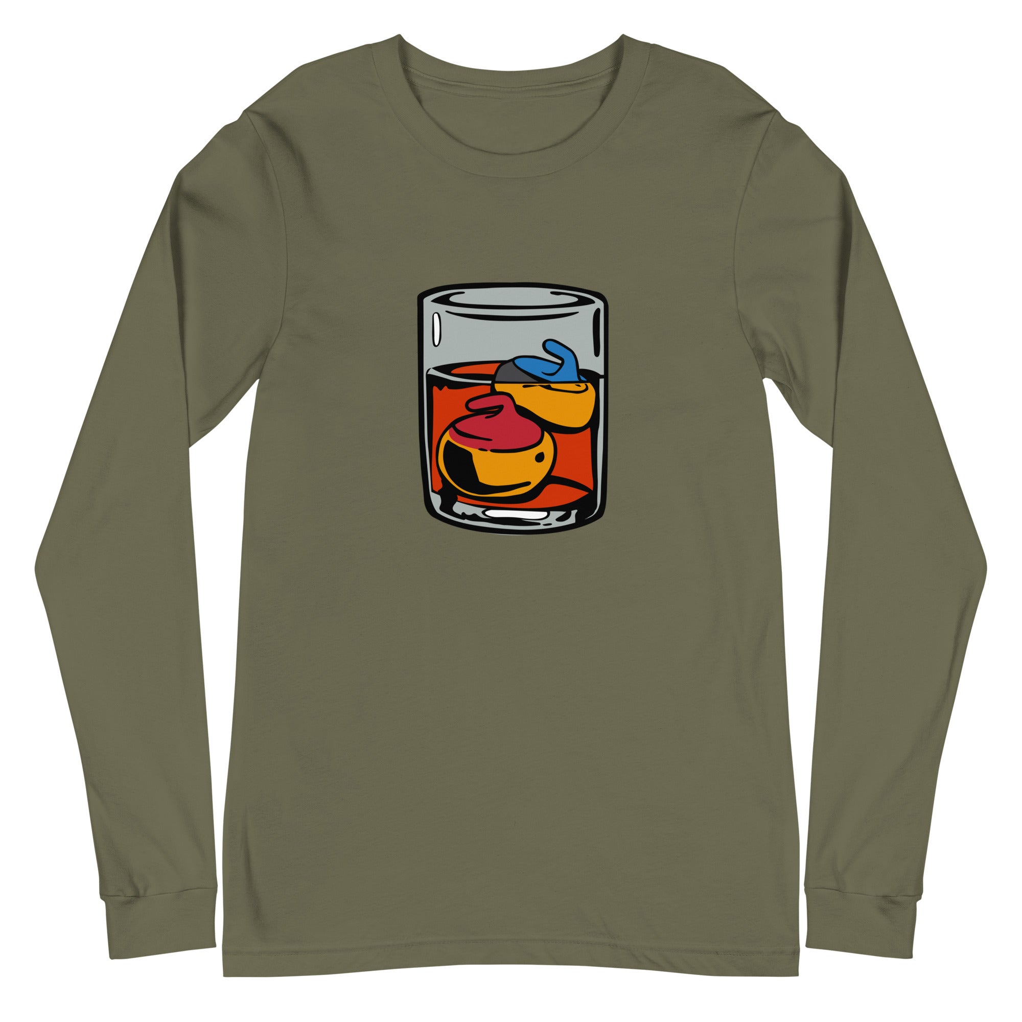 On The Rocks Unisex Long Sleeve Tee (Canada's Version) - Broomfitters