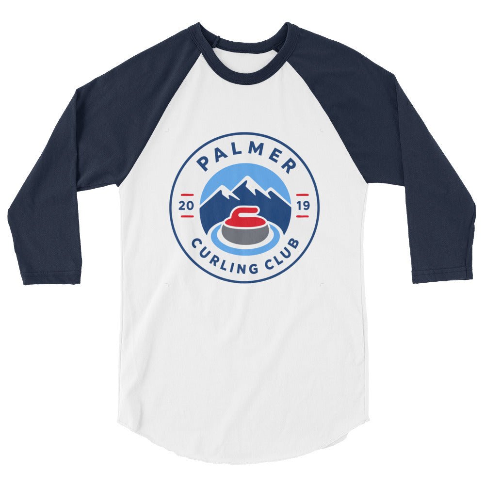 Palmer Curling Club 3/4 sleeve raglan shirt - Broomfitters