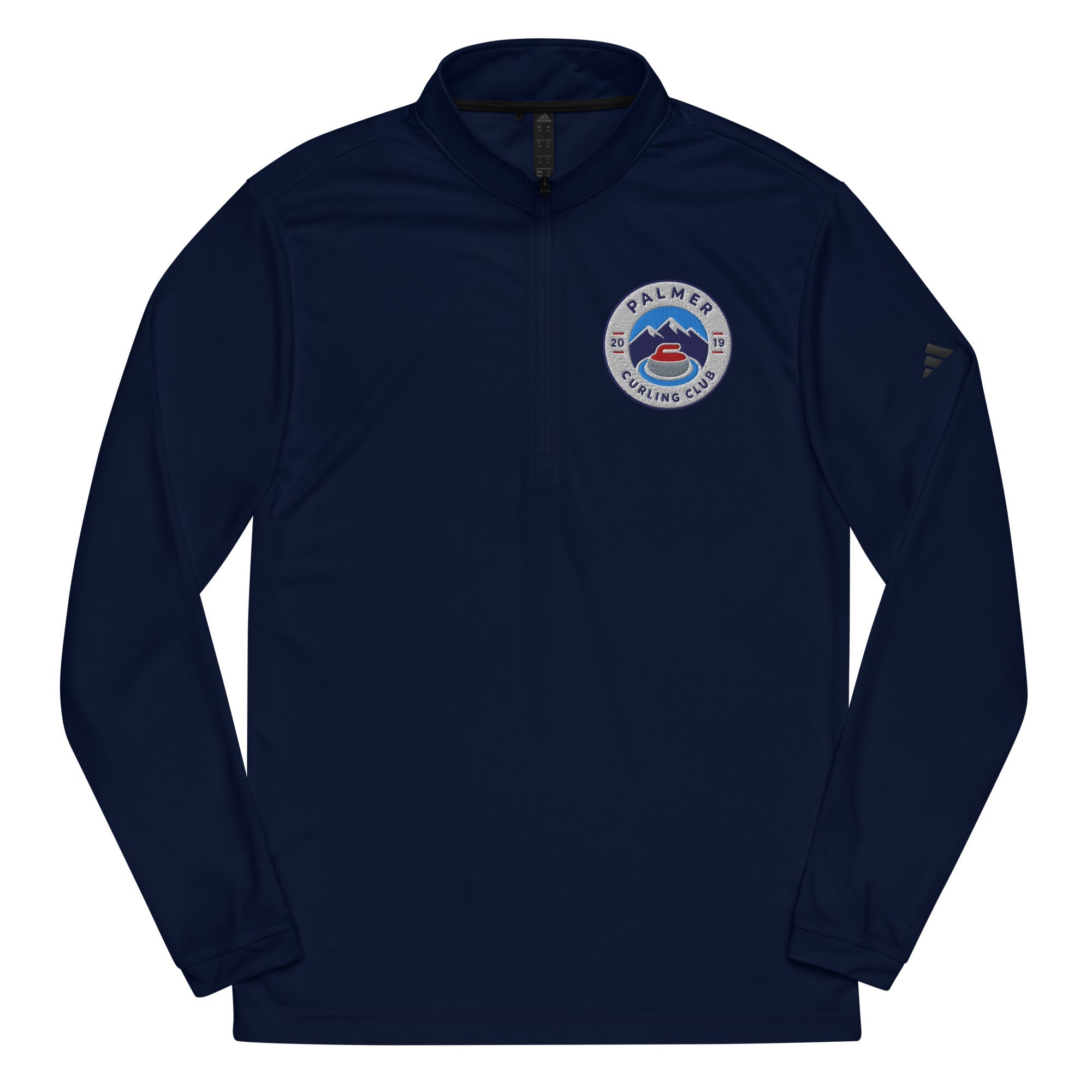 Palmer Curling Club Quarter zip pullover - Broomfitters