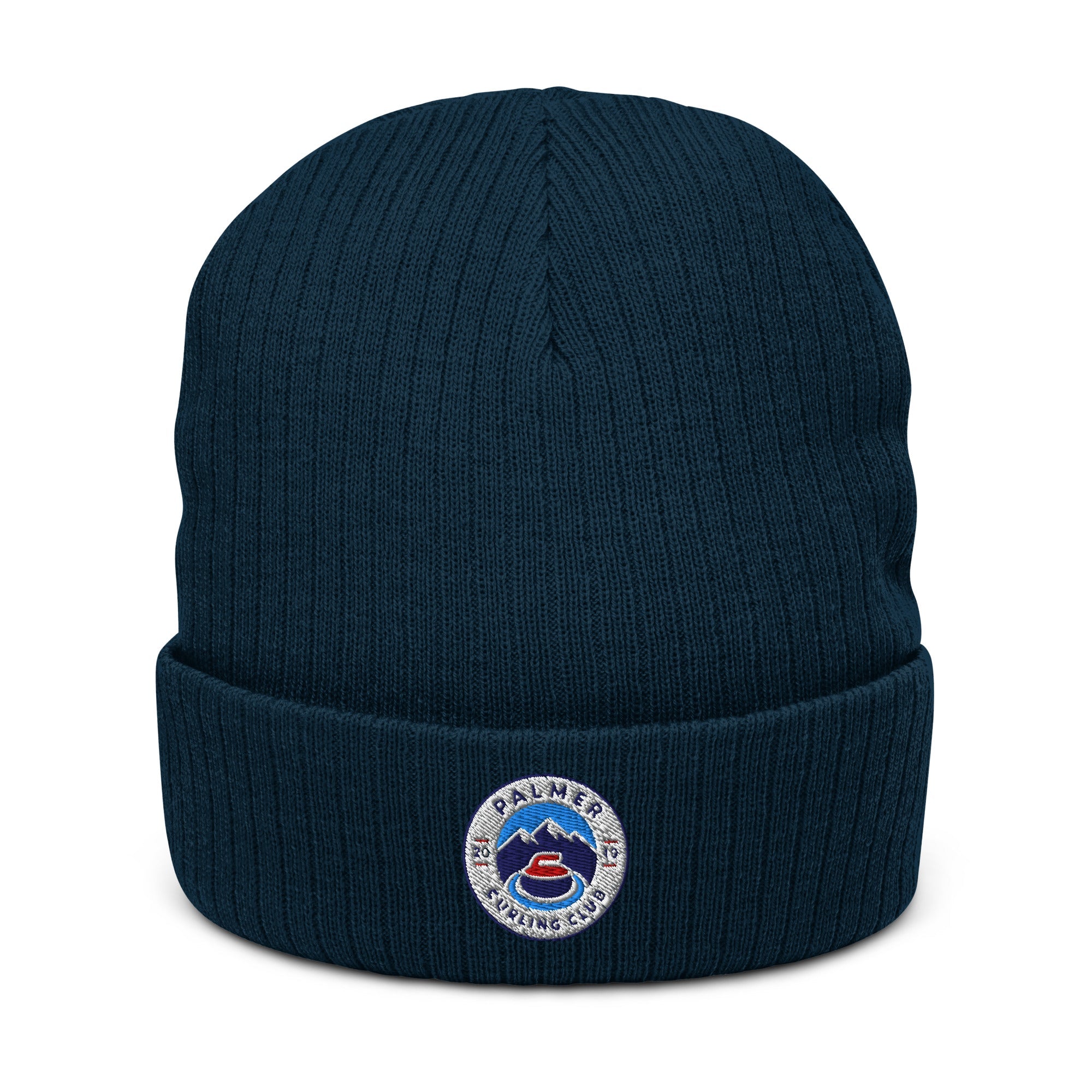 Palmer Curling Club Ribbed knit beanie - Broomfitters