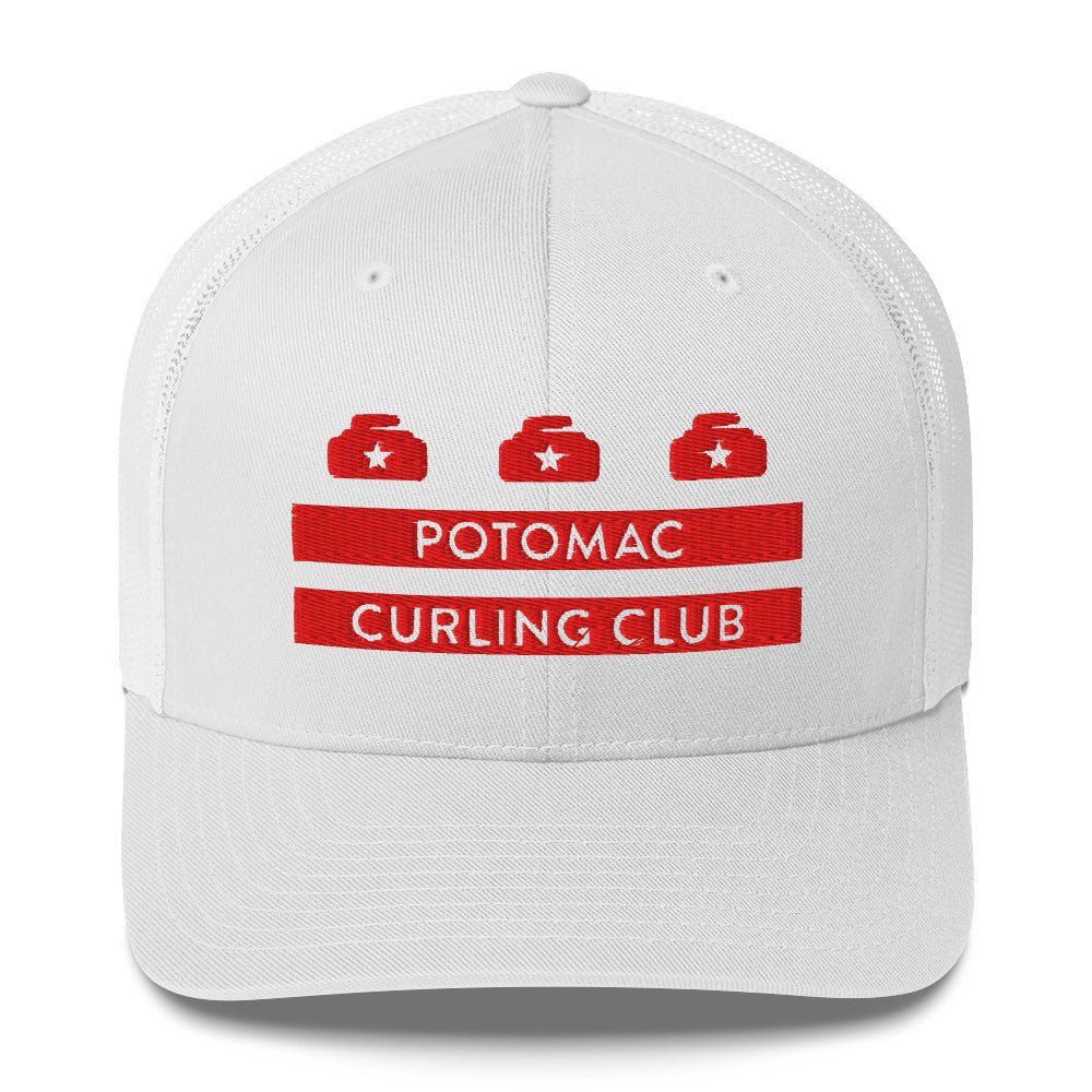 Potomac Curling Club Trucker Cap - Broomfitters