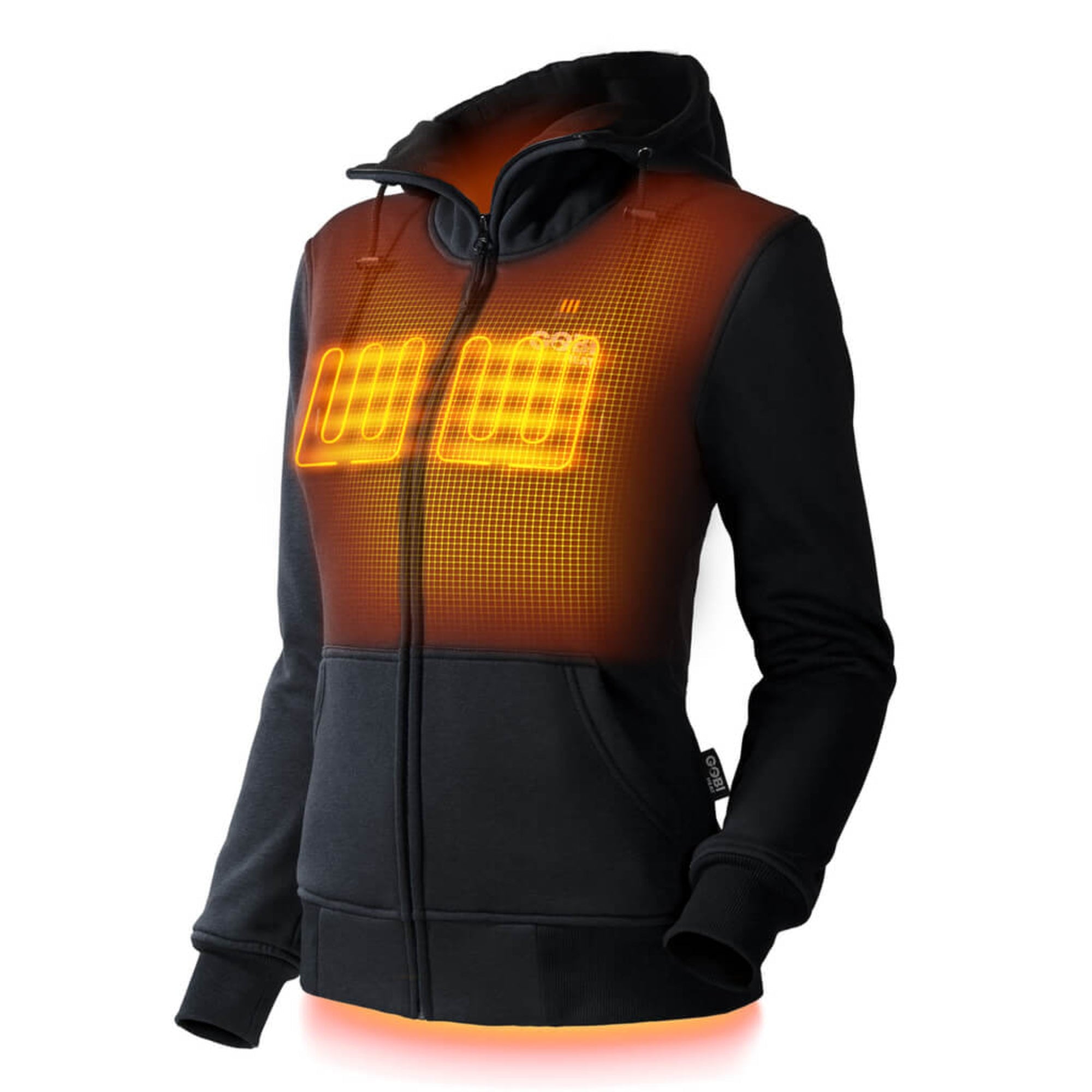 Sweat à capuche chauffant Ridge pour femme