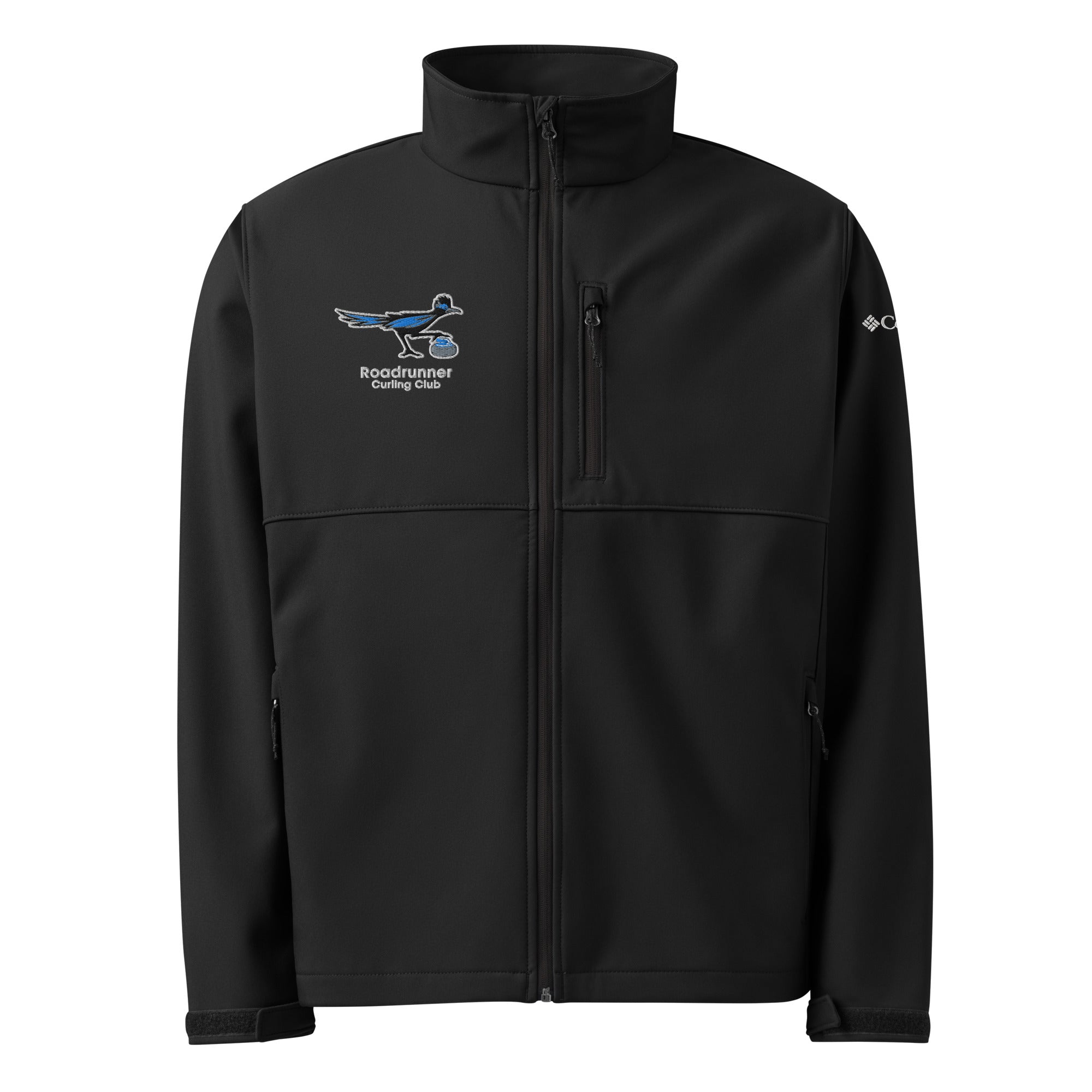RoadRunner Curling Club Columbia soft shell jacket - Broomfitters