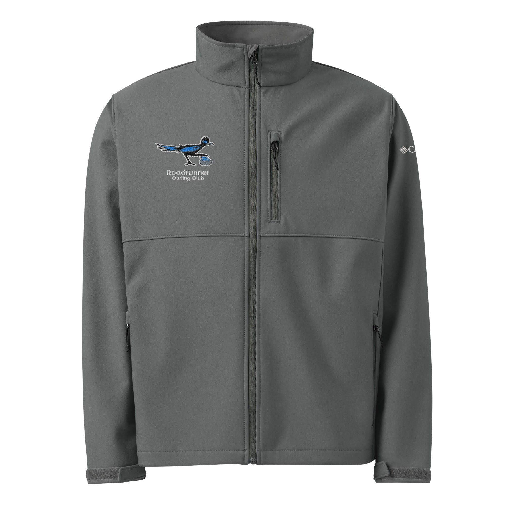 RoadRunner Curling Club Columbia soft shell jacket - Broomfitters