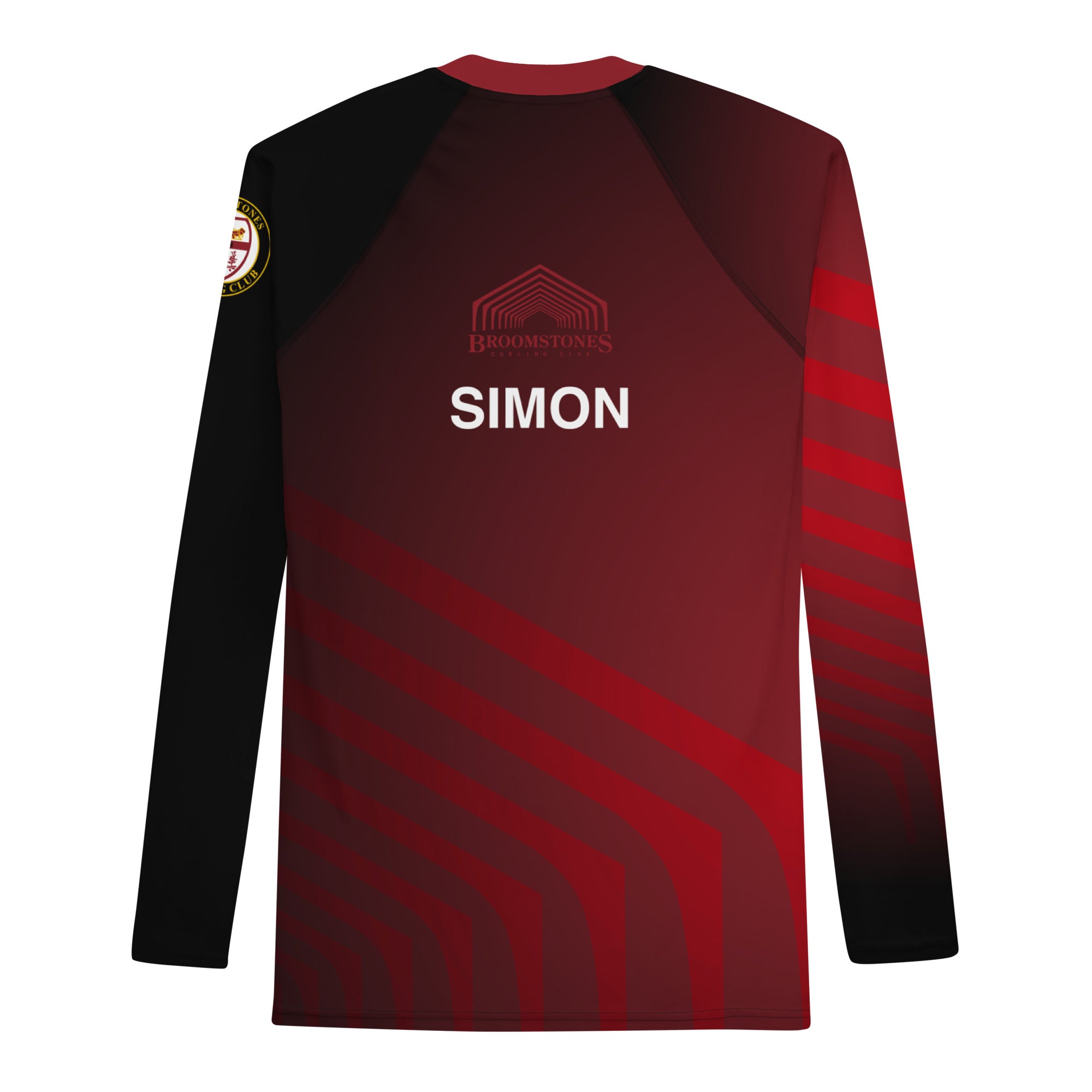 Simon Broomstones - Men's Rash Guard - Broomfitters