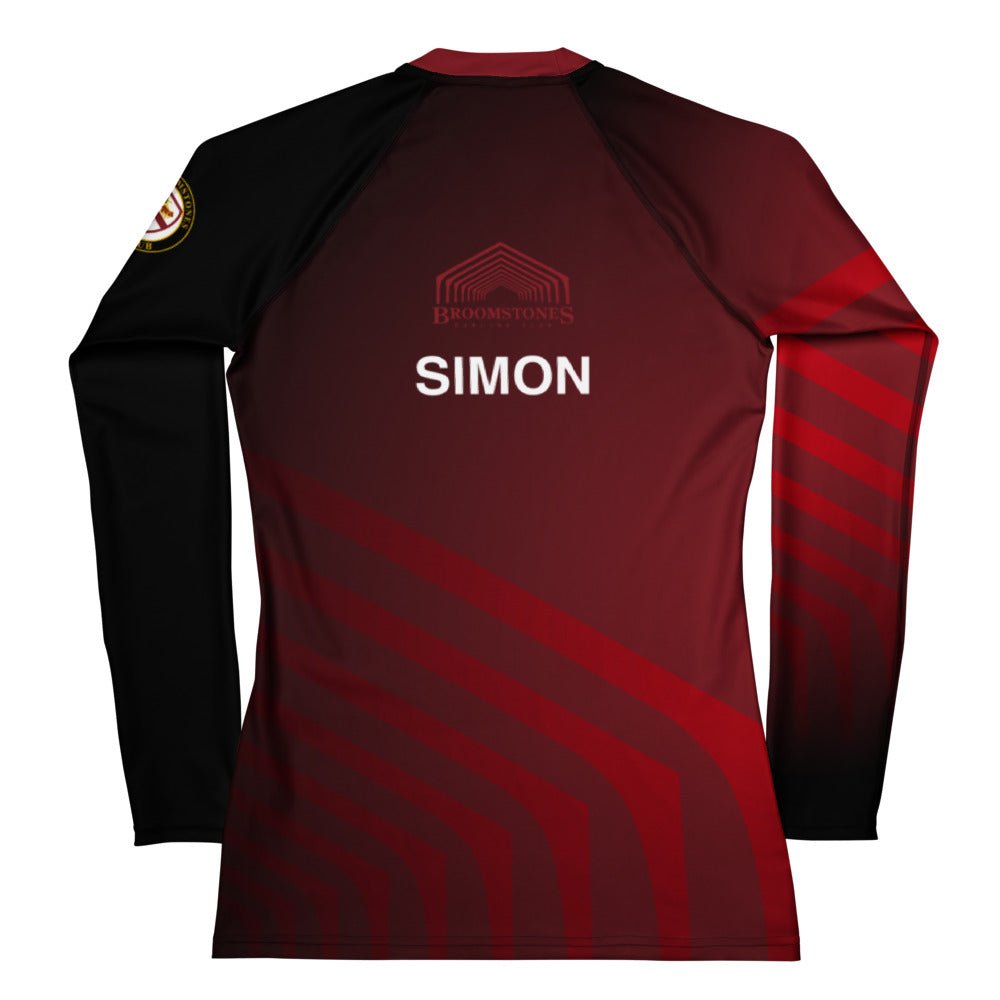 Simon Broomstones - Sweep Shirt Women's Rash Guard - Broomfitters