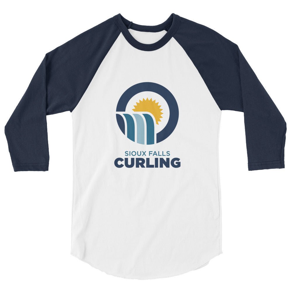 Sioux Falls Curling 3/4 sleeve raglan shirt - Broomfitters
