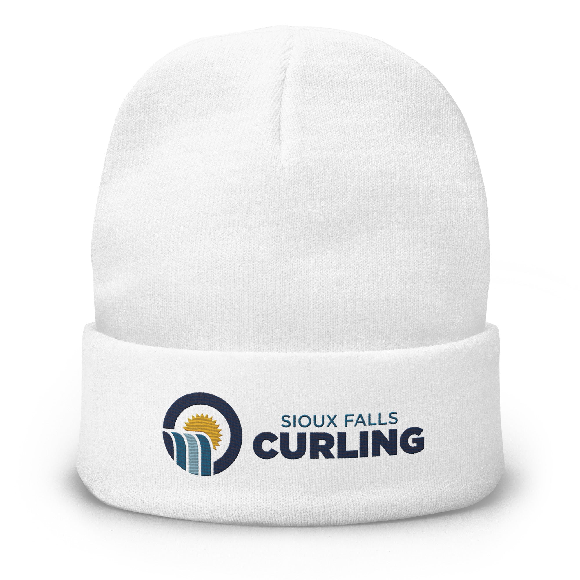 Sioux Falls Curling Embroidered Beanie - Broomfitters