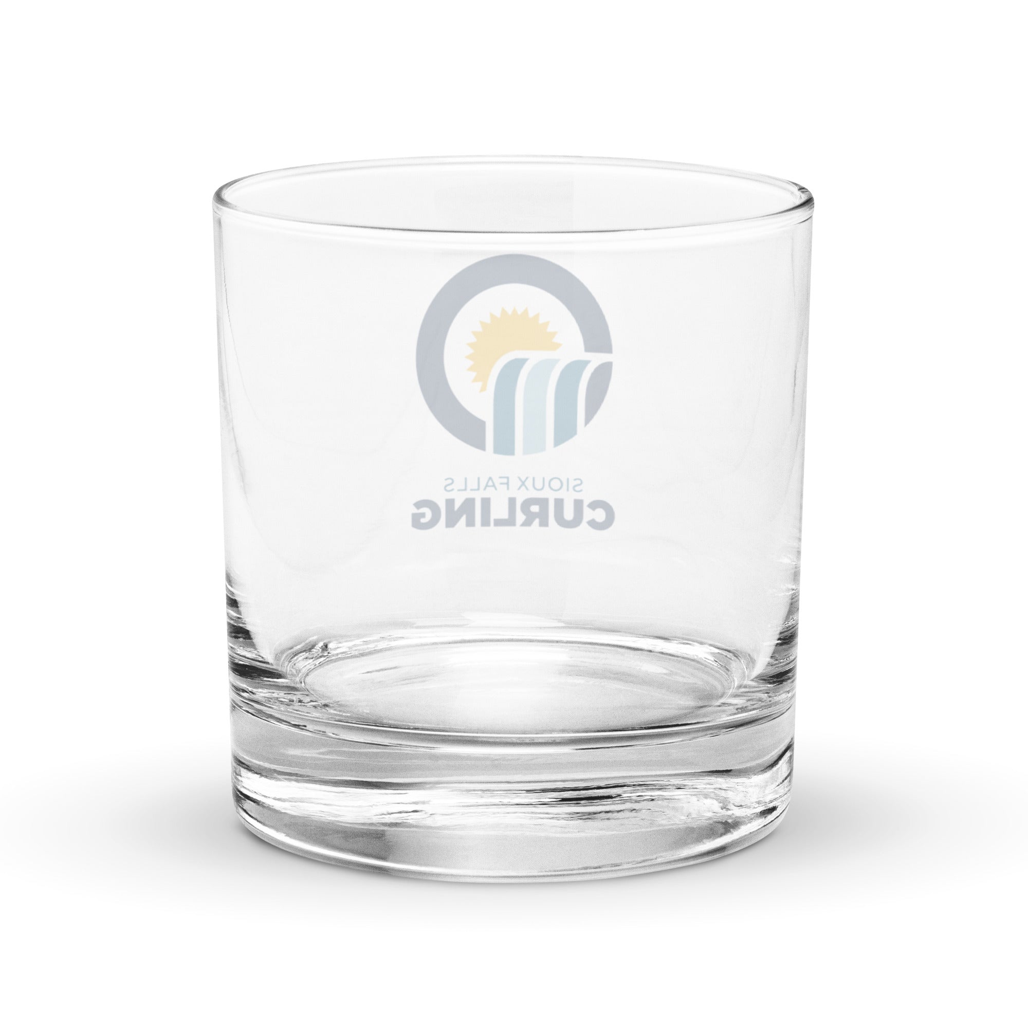 Sioux Falls Curling Rocks glass - Broomfitters