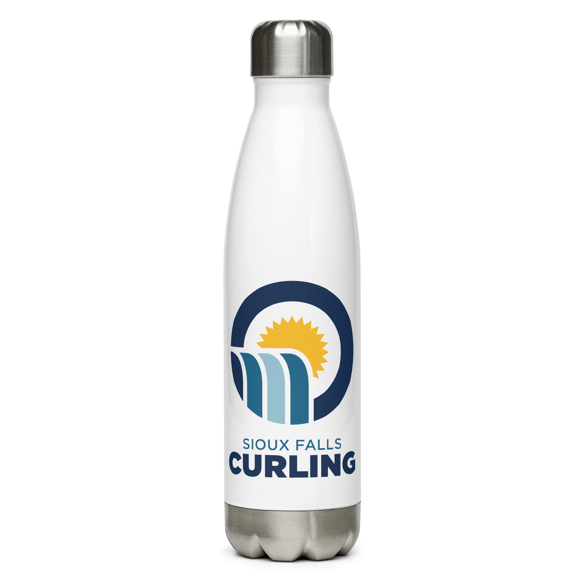 Sioux Falls Curling Stainless steel water bottle - Broomfitters