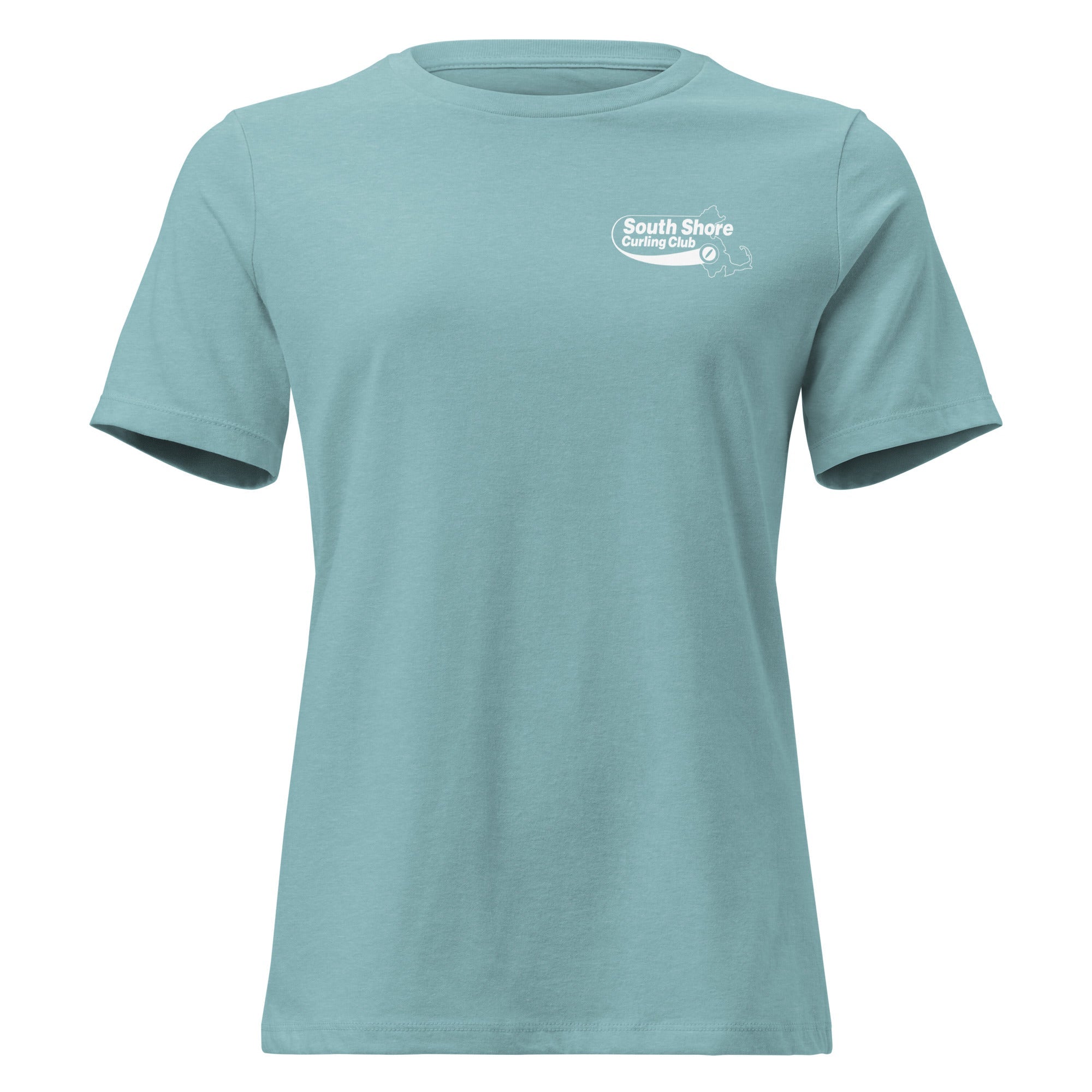 South Shore Curling Club Women's Relaxed T-Shirt - Broomfitters