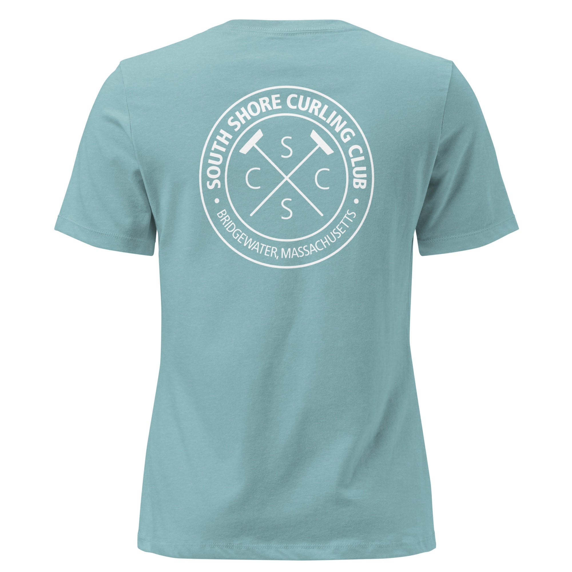South Shore Curling Club Women's Relaxed T-Shirt - Broomfitters
