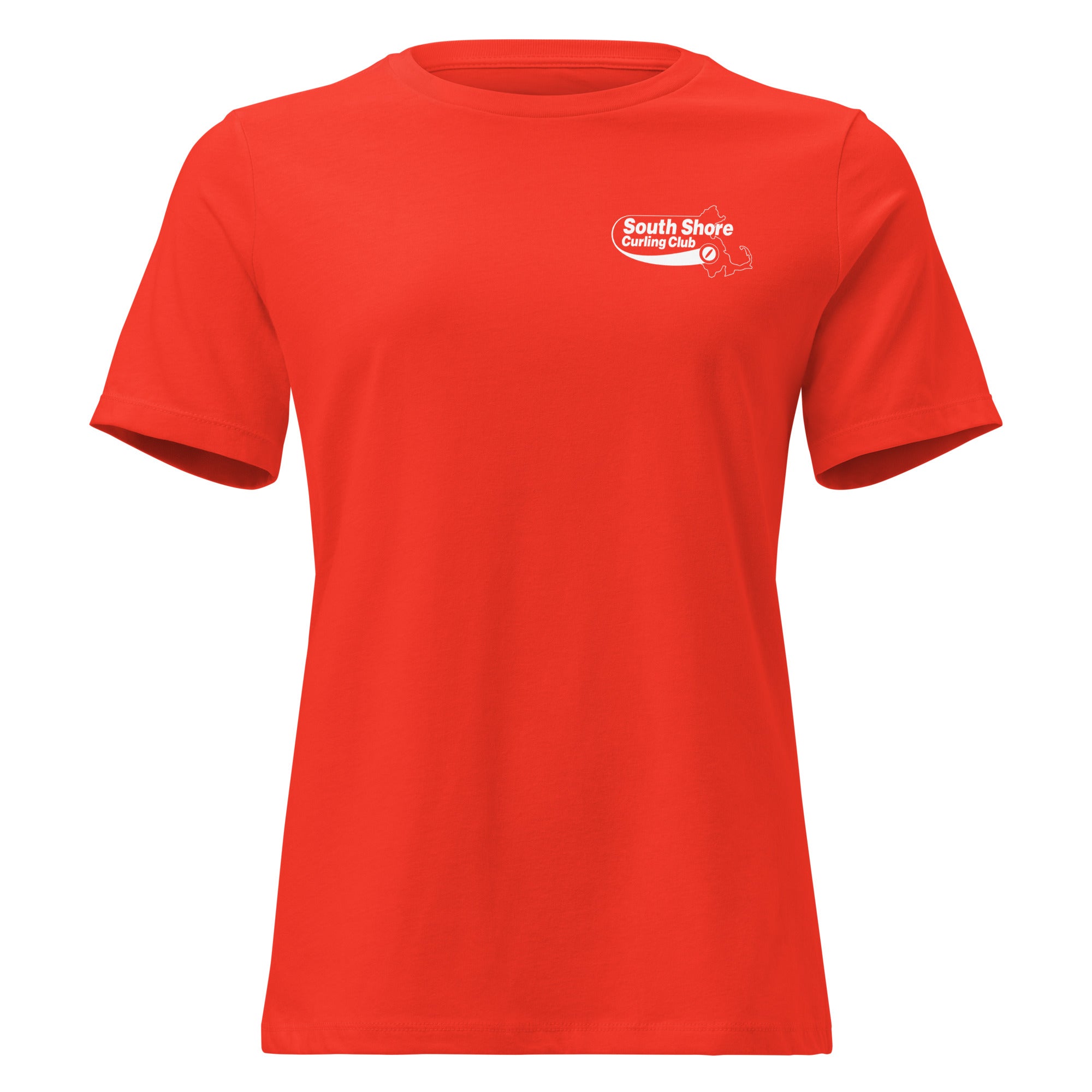 South Shore Curling Club Women's Relaxed T-Shirt - Broomfitters