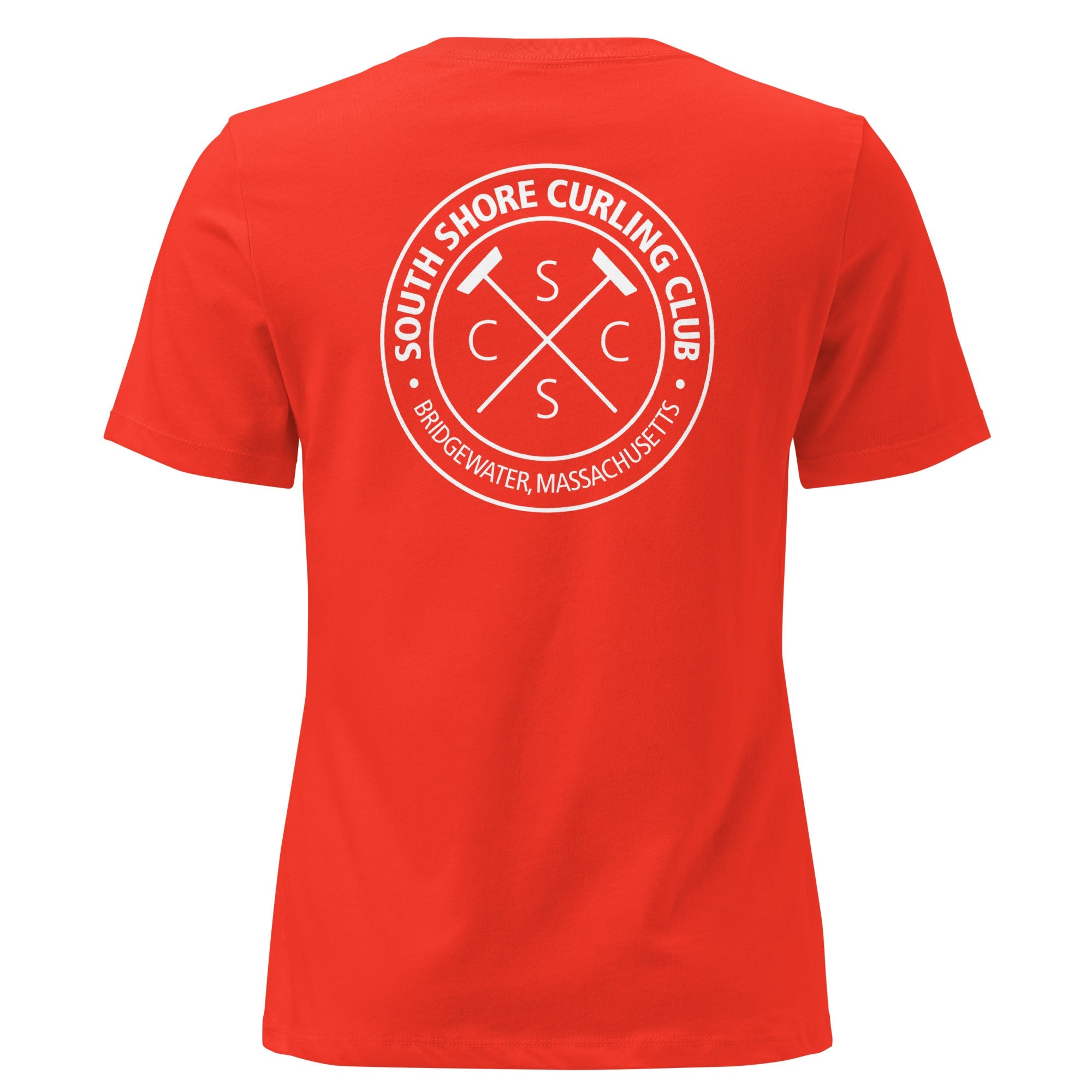 South Shore Curling Club Women's Relaxed T-Shirt - Broomfitters