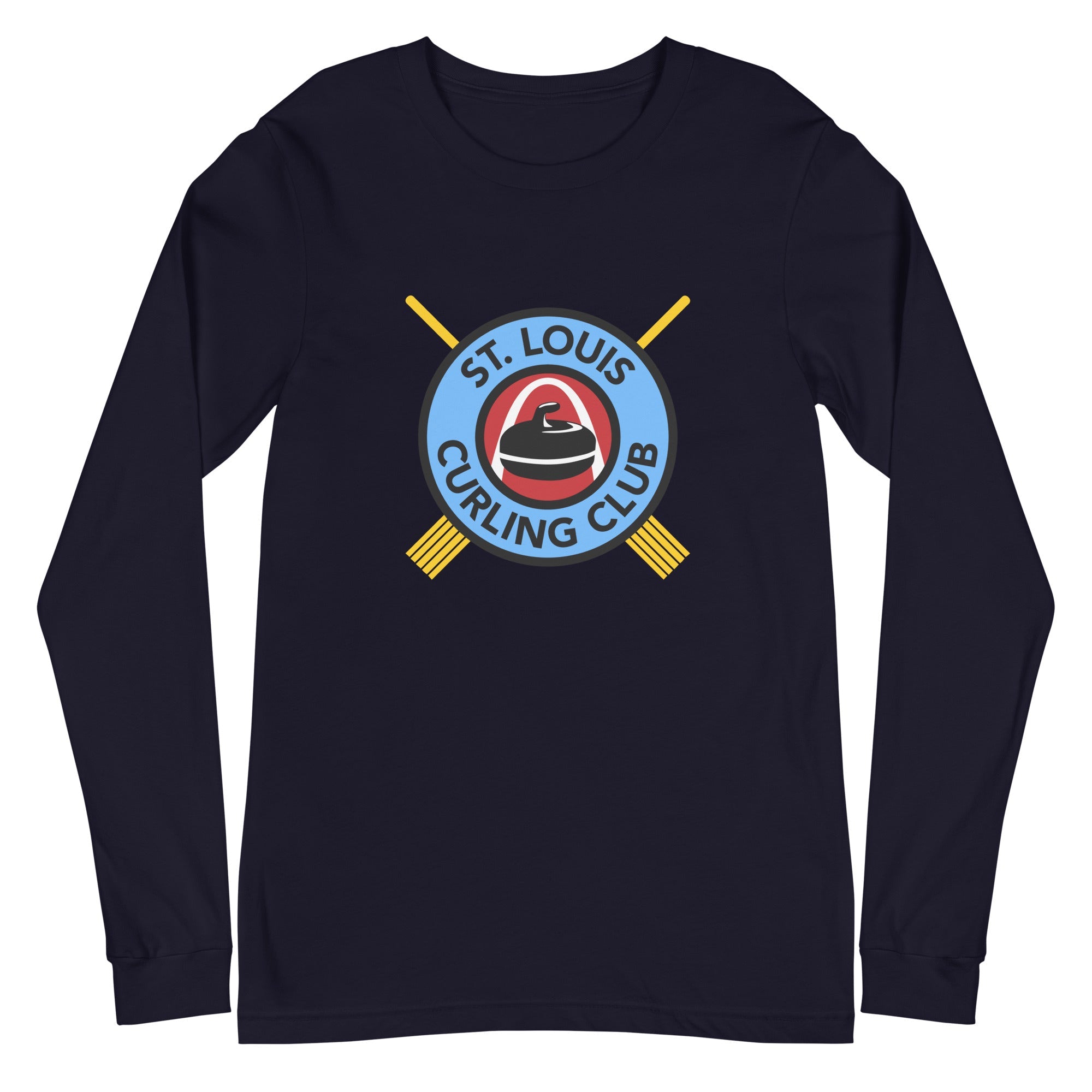 St. Louis Curling Club Unisex Long Sleeve Tee - Broomfitters