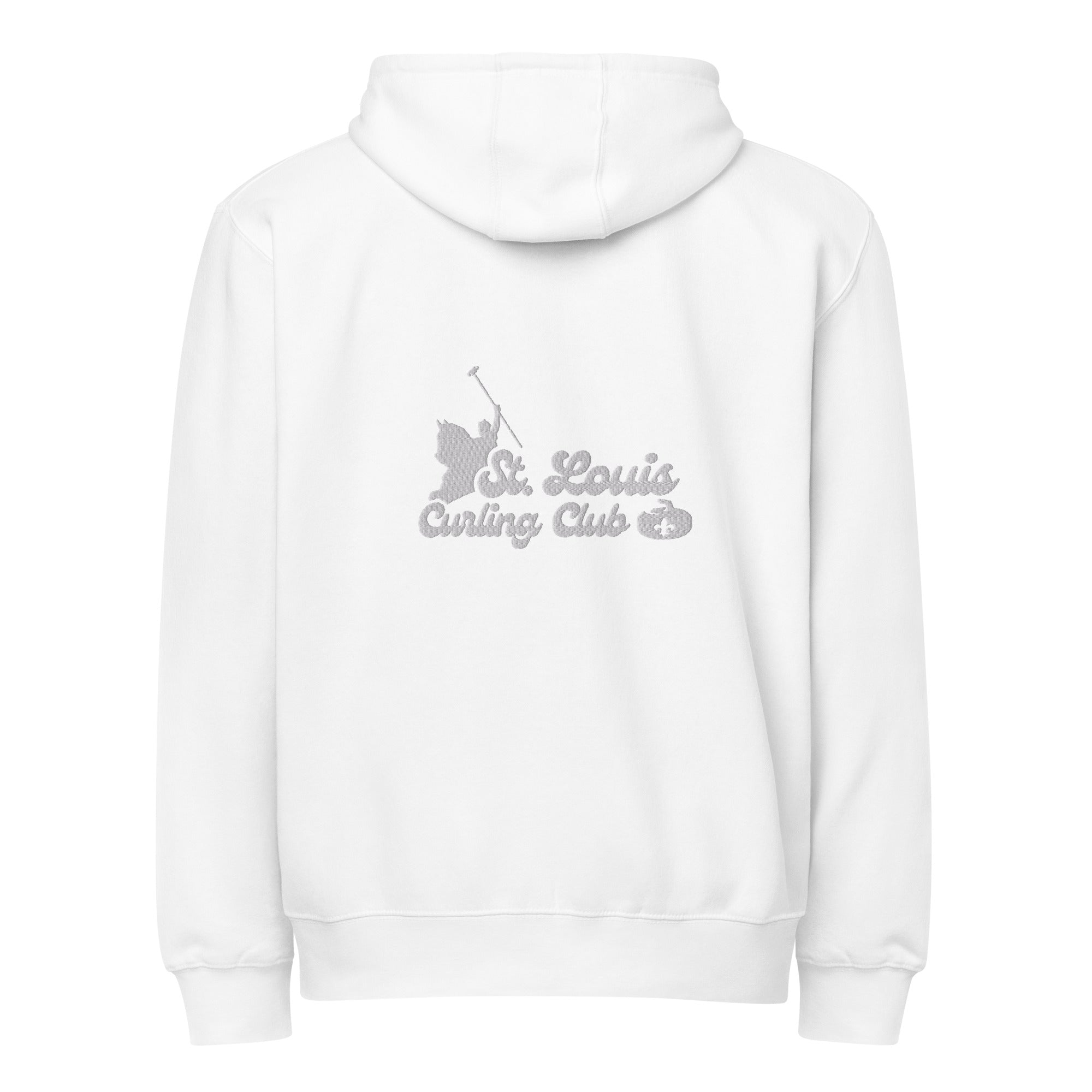St. Louis Curling Premium full zip hoodie - Broomfitters