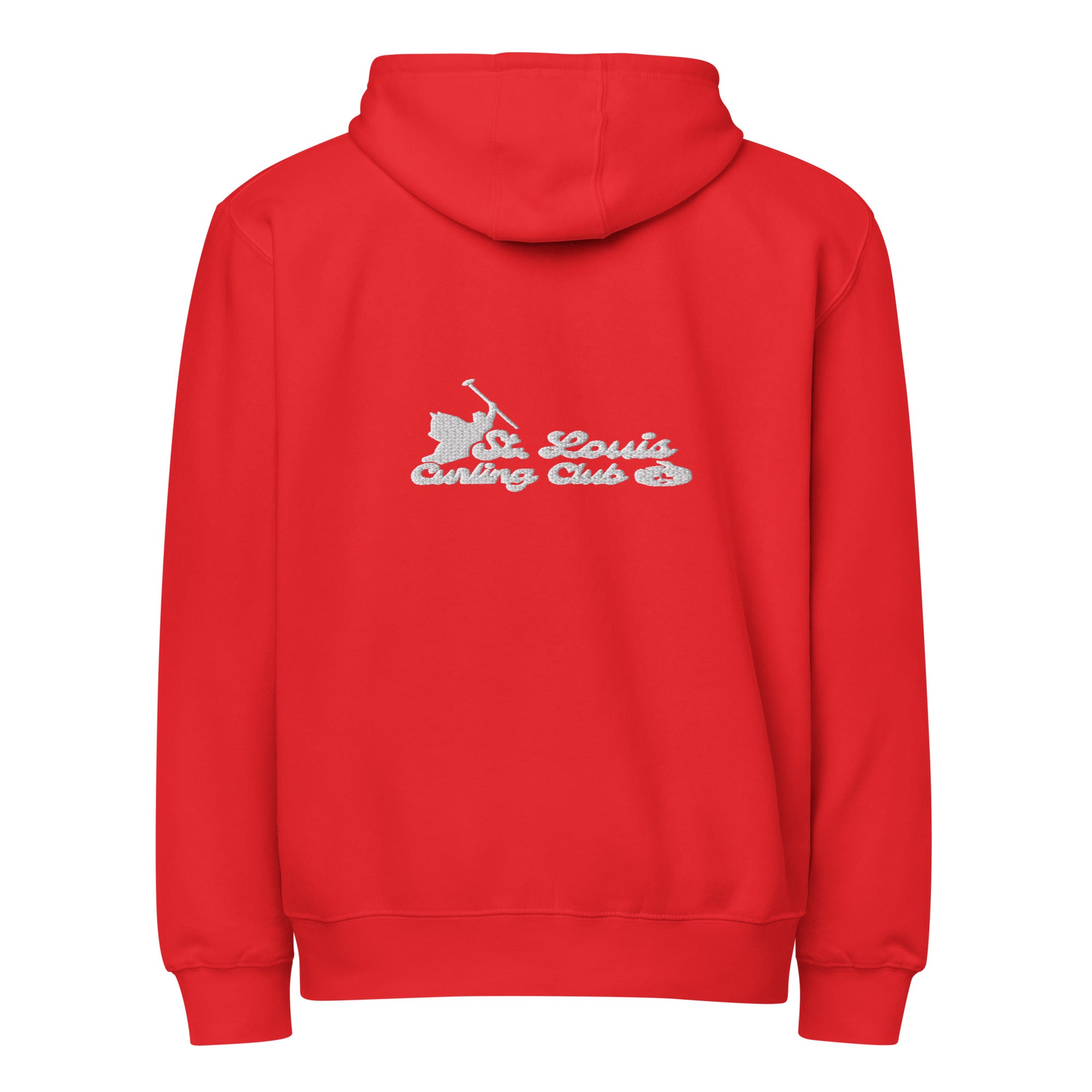 St. Louis Curling Premium full zip hoodie - Broomfitters