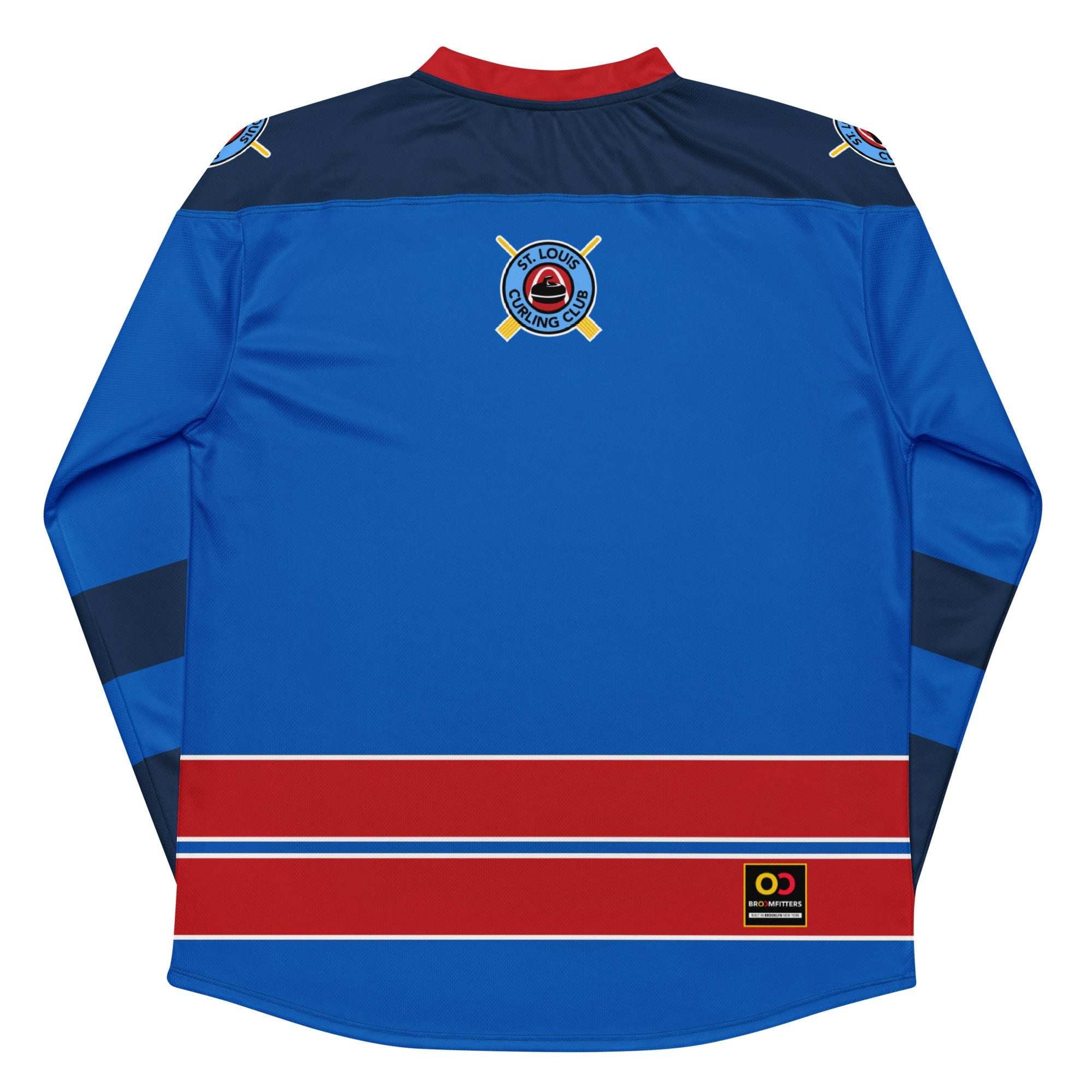 St. Louis Curling Recycled hockey fan jersey - Broomfitters