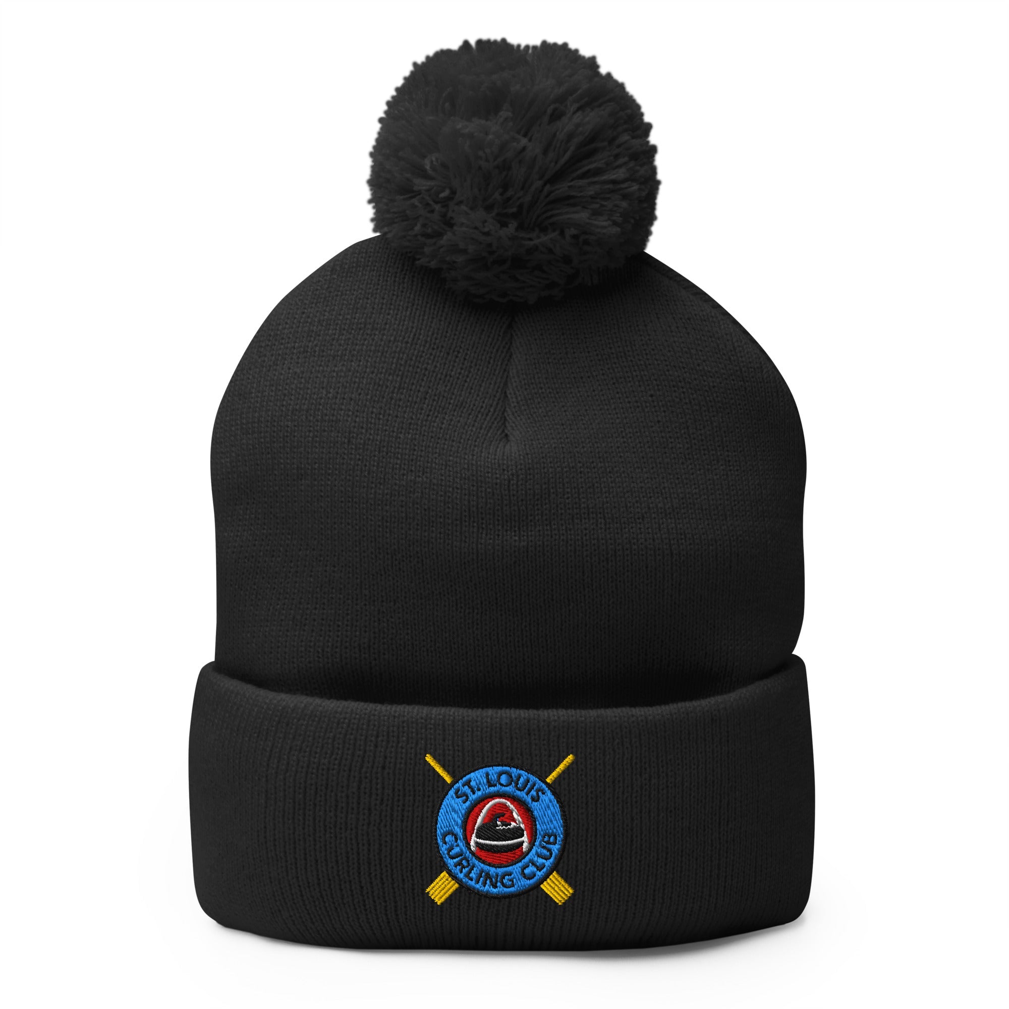 St. Louis Curling Winter Classic Bonspiel Pop - Pom Beanie - Broomfitters