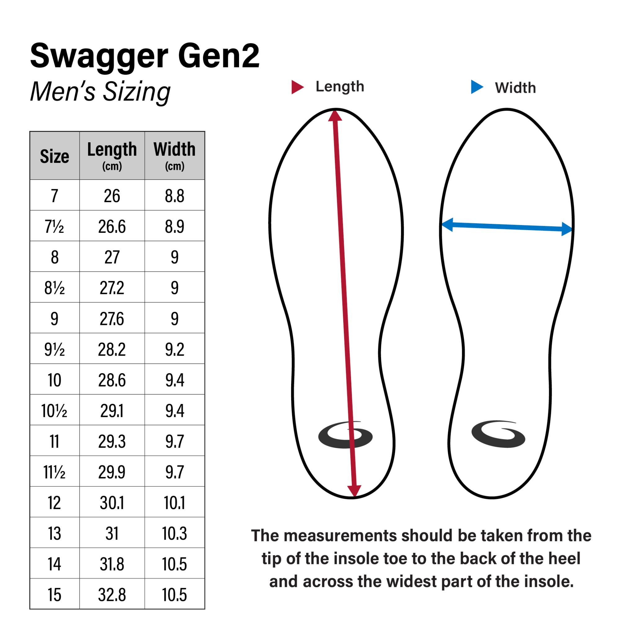 Swagger Gen 2: Men's G50 Double Gripper Curling Shoes (Copy) - Broomfitters