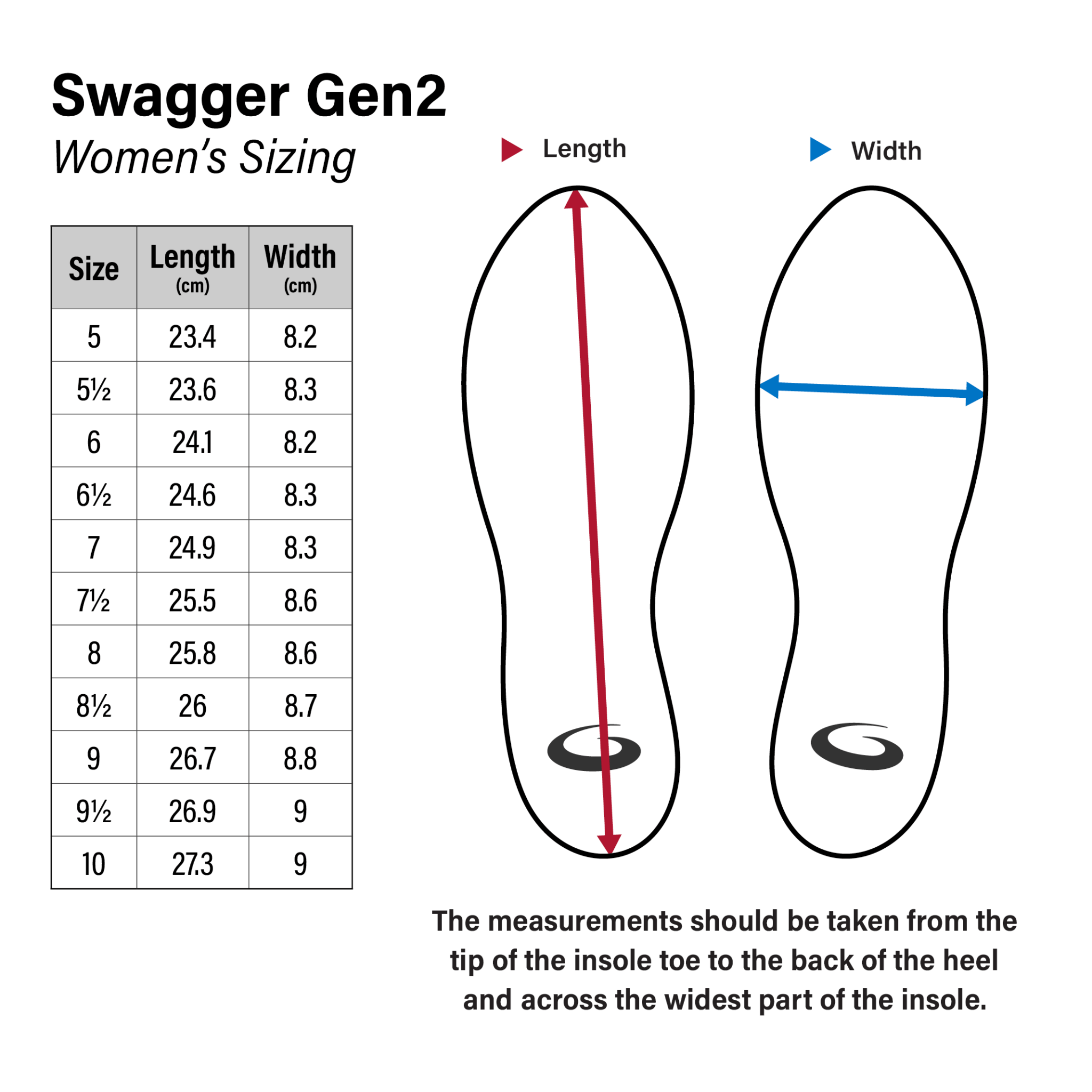 Swagger Gen 2: Women's G50 Double Gripper Curling Shoes - Broomfitters