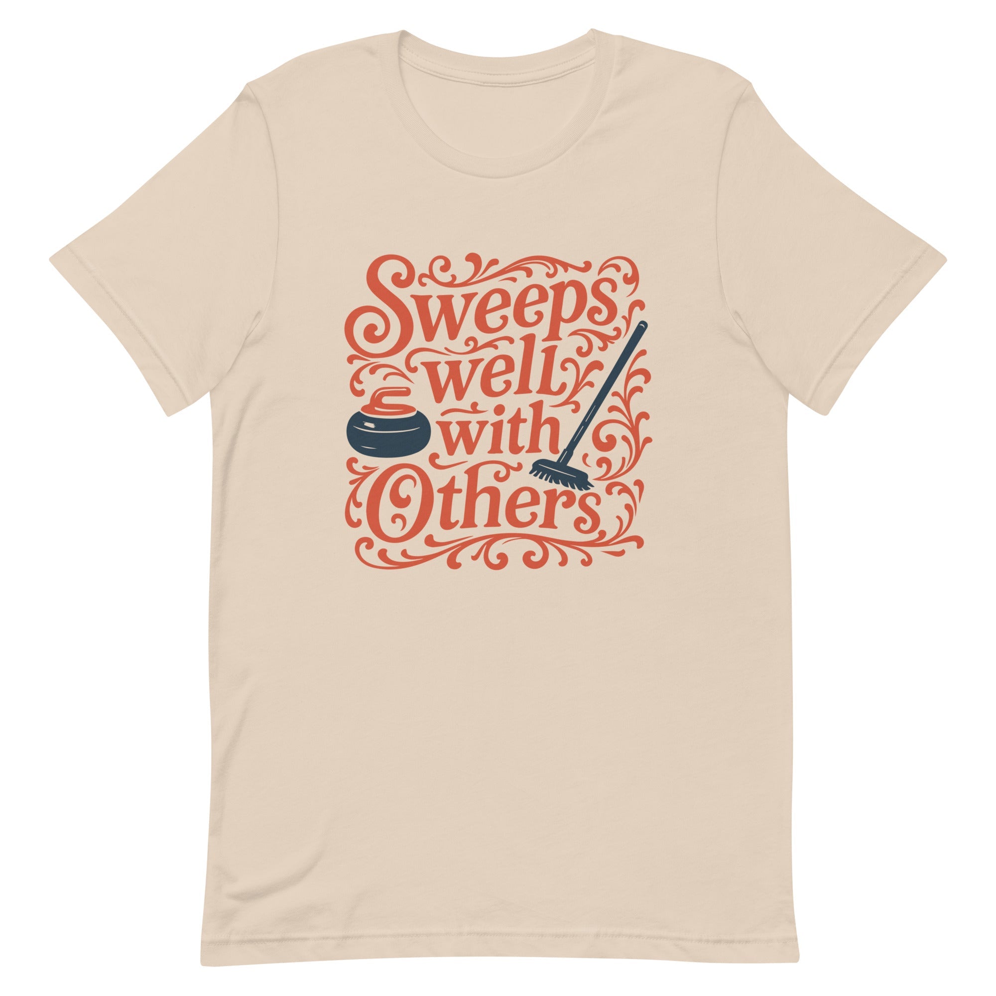 Sweeps Well with Others Unisex t-shirt - Broomfitters