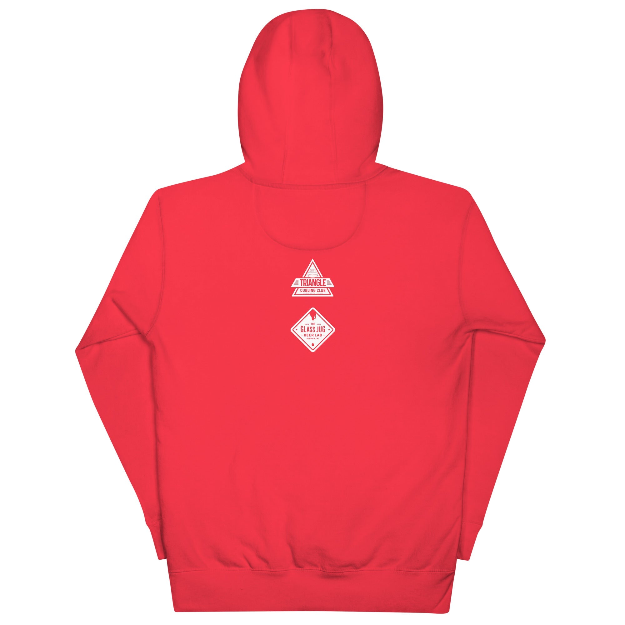 The Golden Stone with Triangle Curling & The Glass Jug Unisex Hoodie - Broomfitters