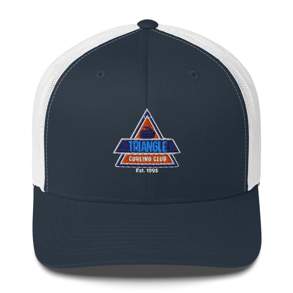 Triangle Curling Trucker Cap - Broomfitters