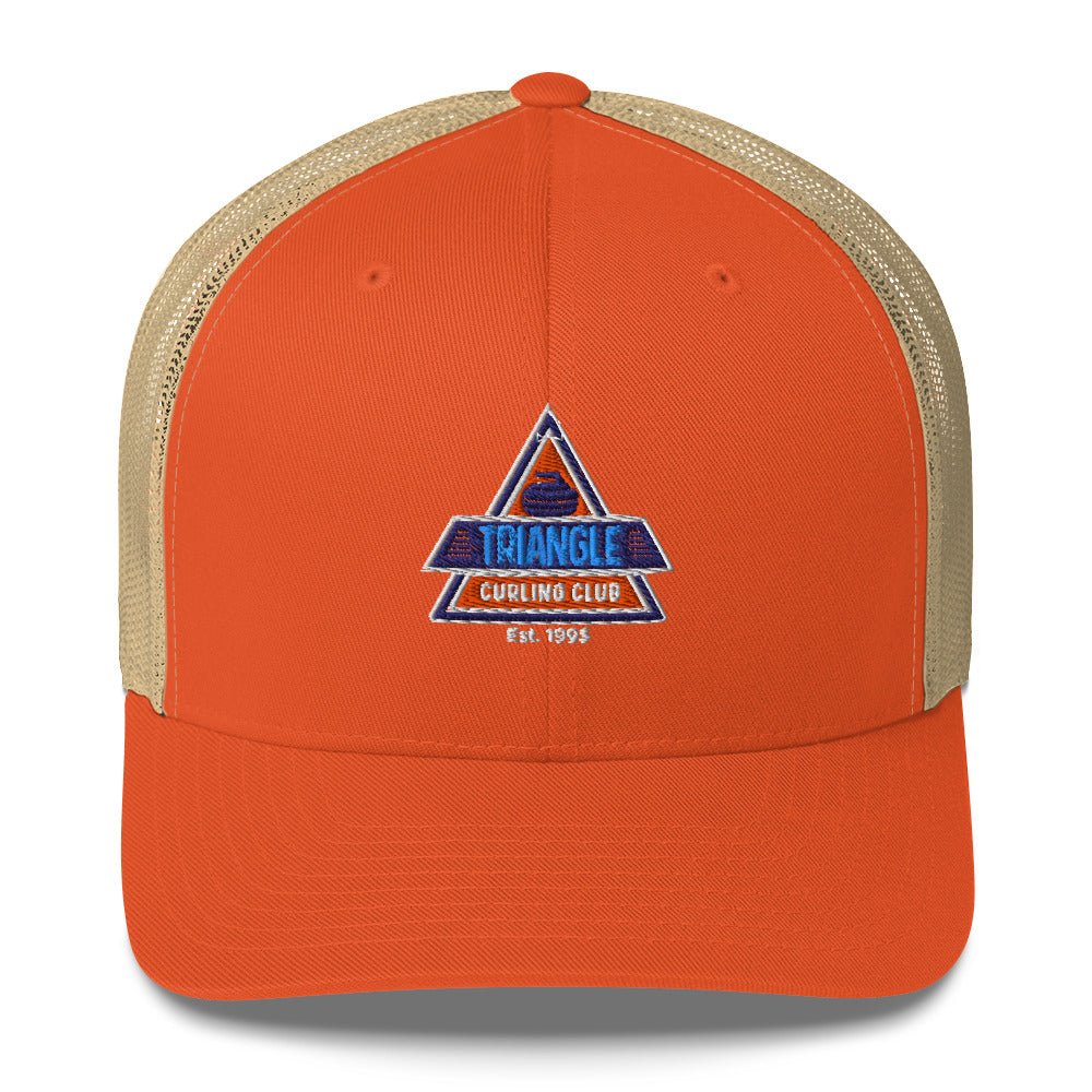 Triangle Curling Trucker Cap - Broomfitters
