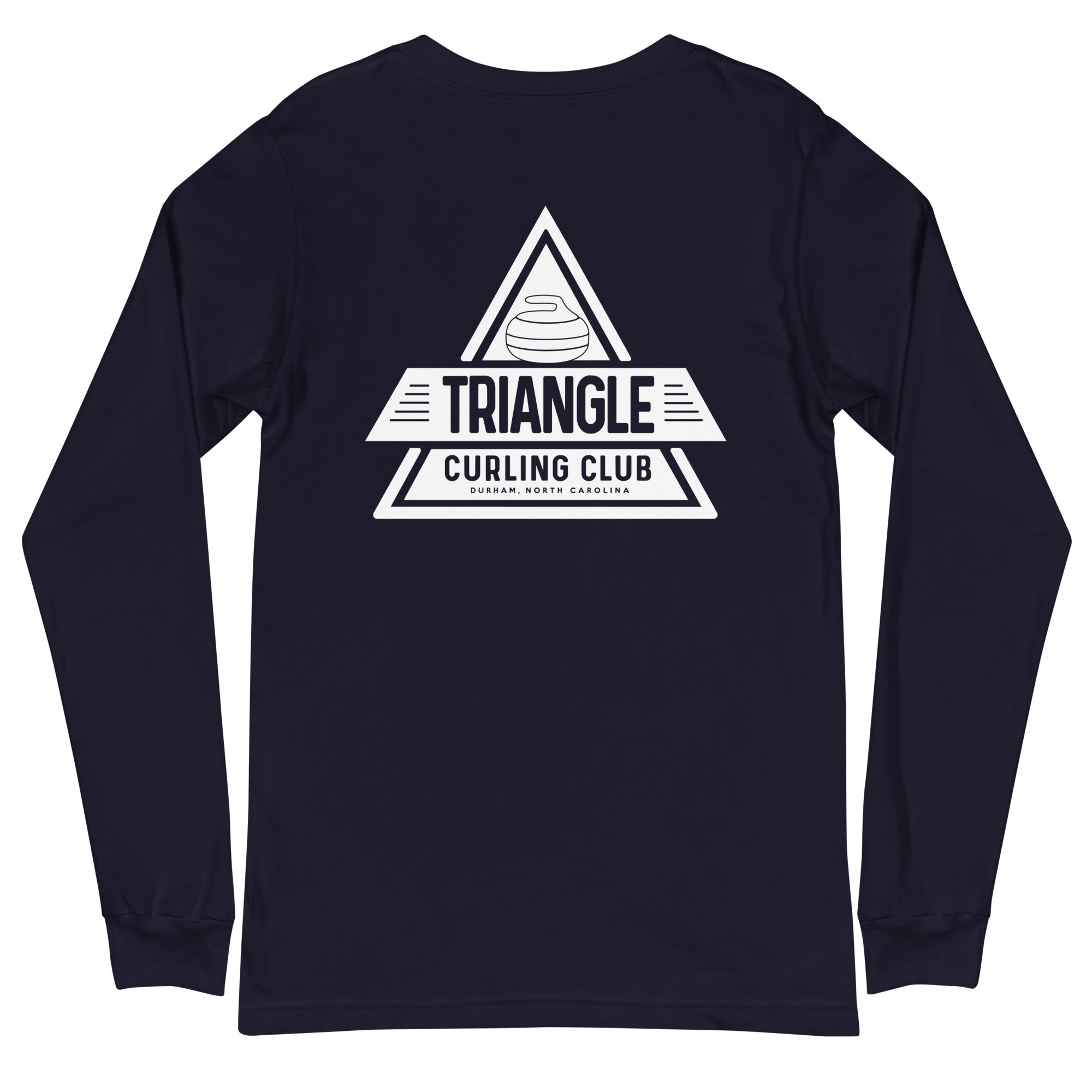 Triangle Curling Unisex Long Sleeve Tee - Broomfitters
