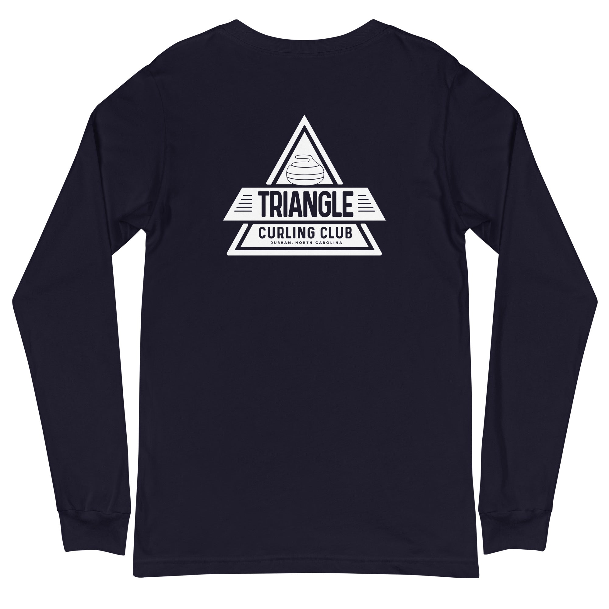 Triangle Curling Unisex Long Sleeve Tee - Broomfitters