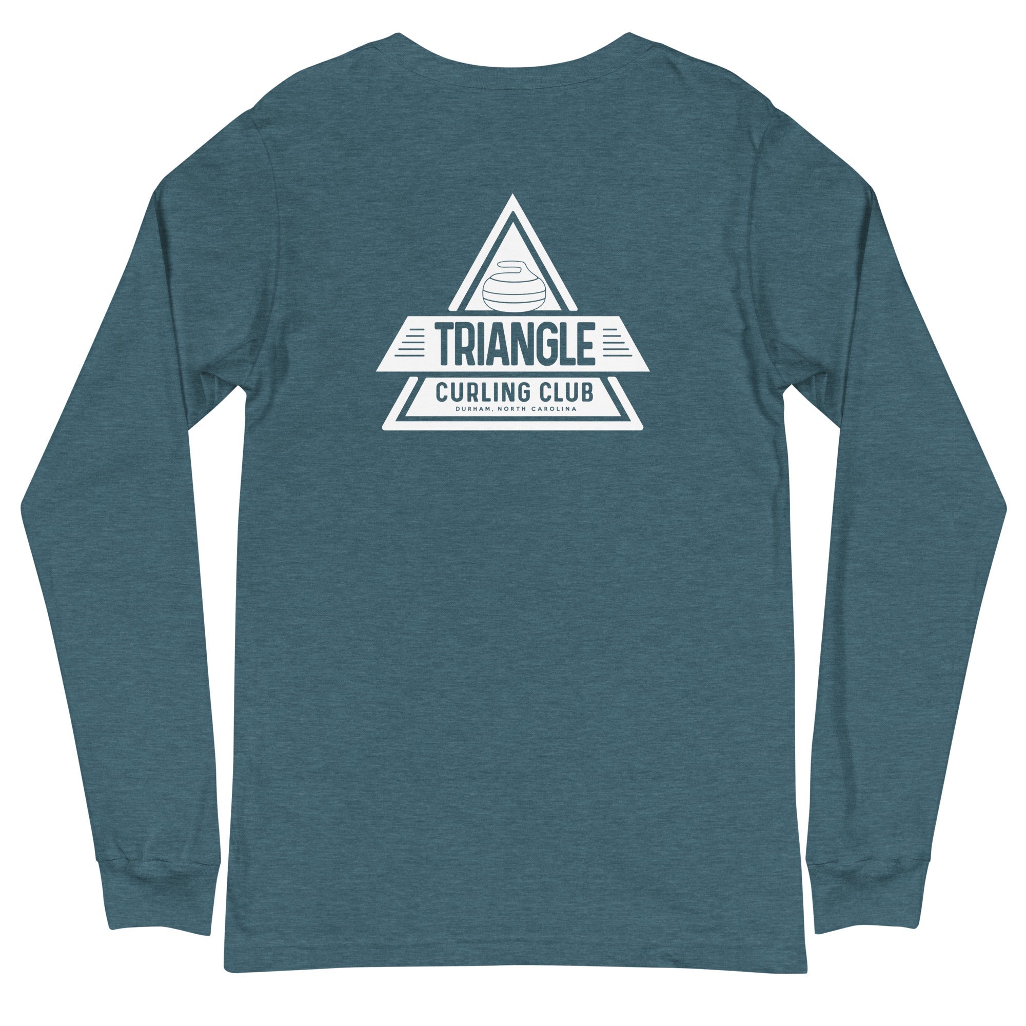 Triangle Curling Unisex Long Sleeve Tee - Broomfitters