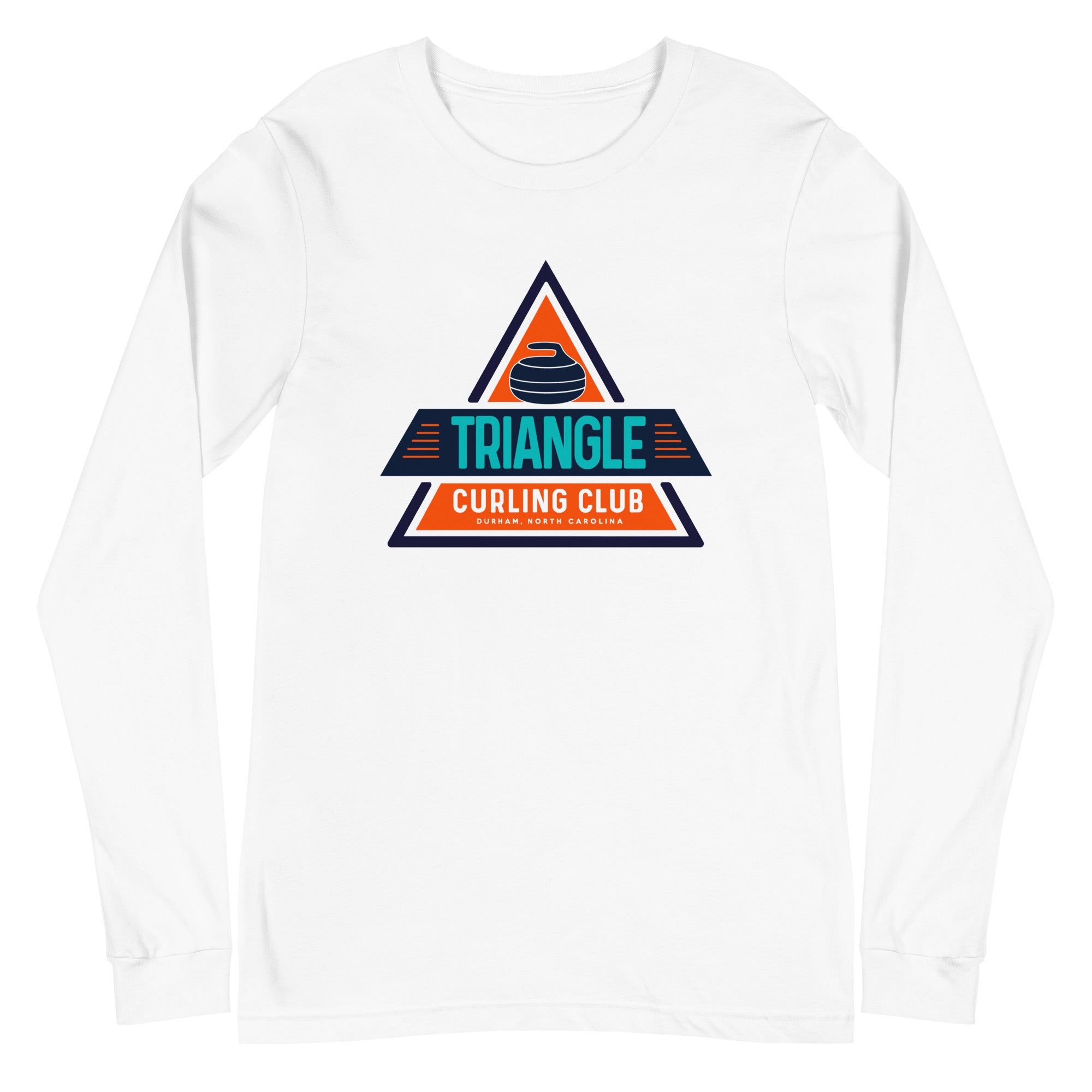 Triangle Curling Unisex Long Sleeve Tee - Broomfitters