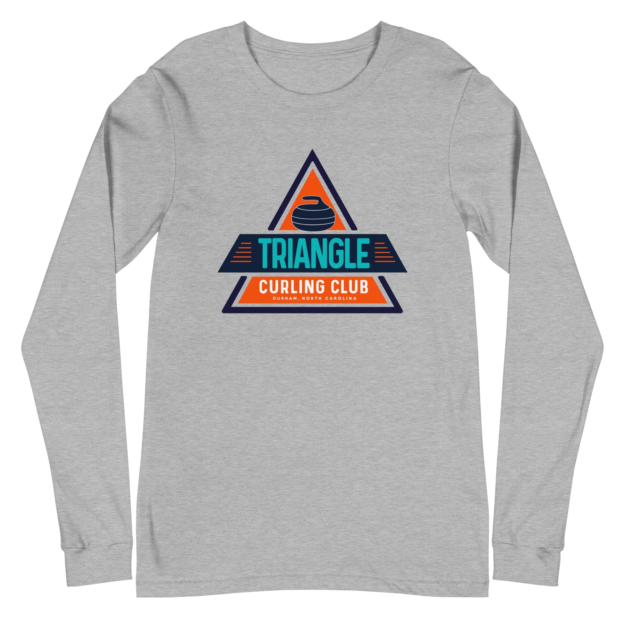 Triangle Curling Unisex Long Sleeve Tee - Broomfitters