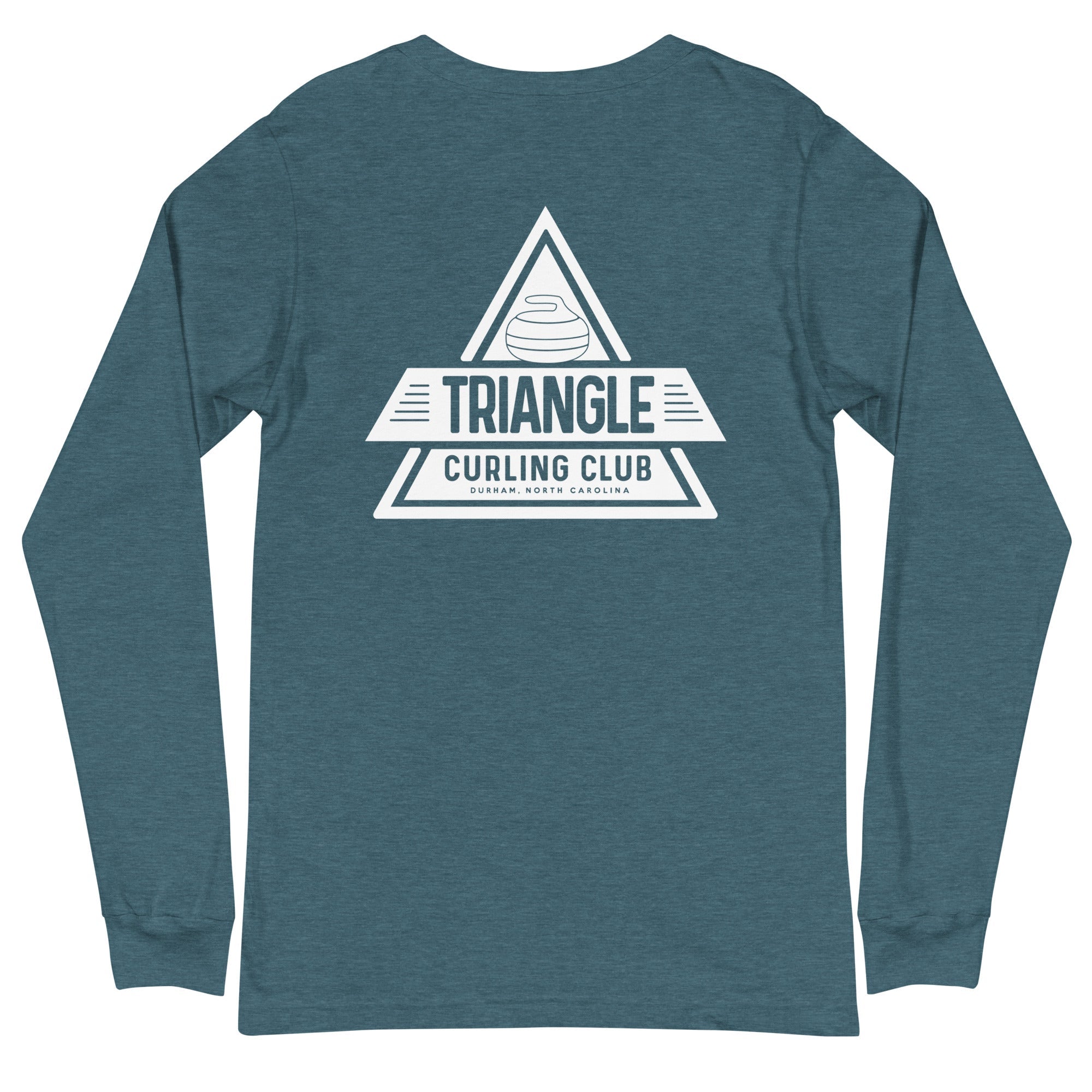 Triangle Curling Unisex Long Sleeve Tee - Broomfitters