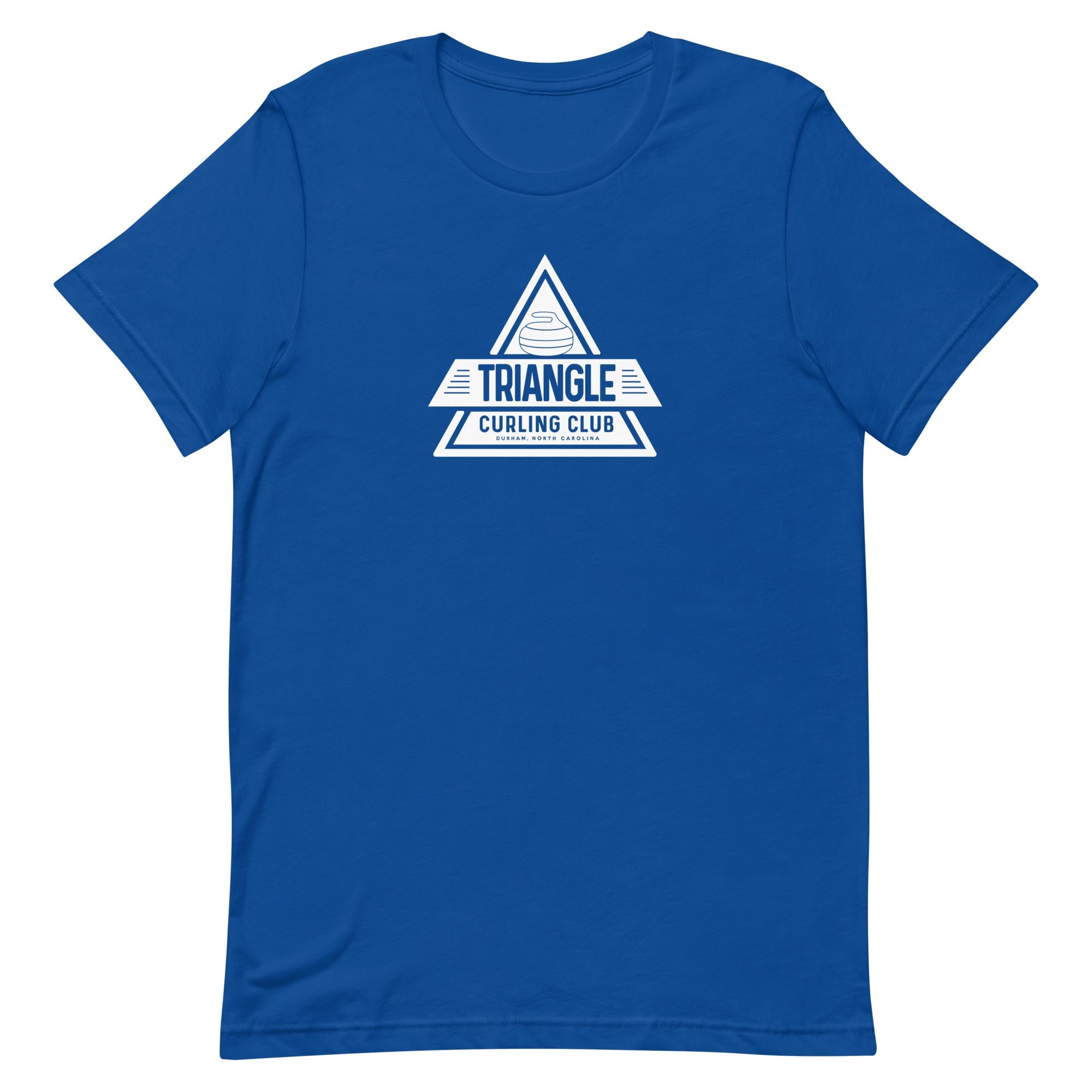 Triangle Curling Unisex t-shirt - Broomfitters