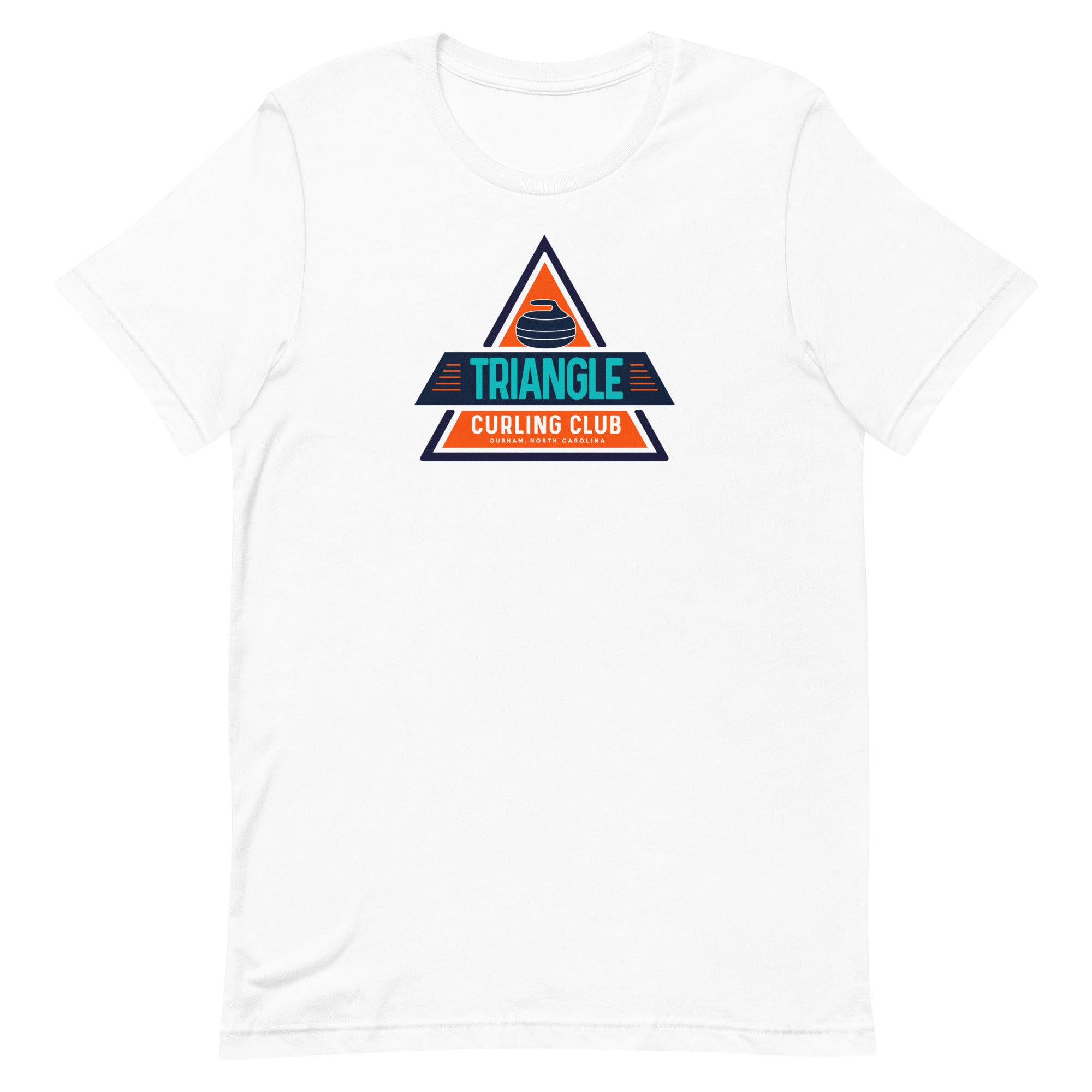 Triangle Curling Unisex t-shirt - Broomfitters