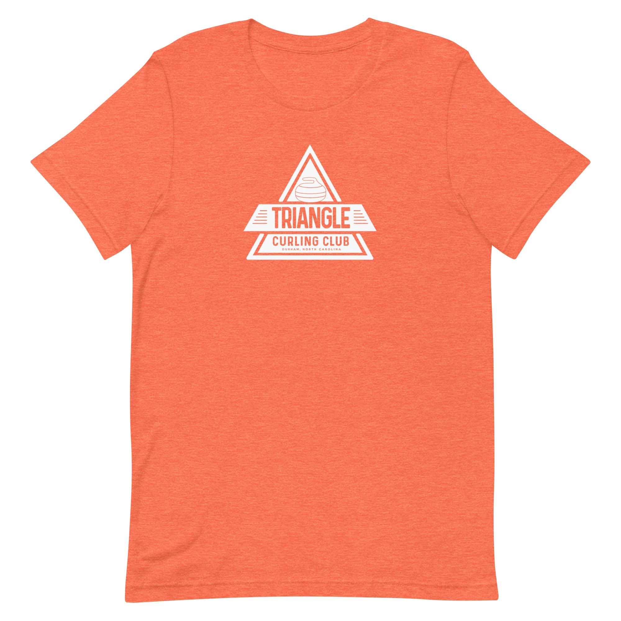 Triangle Curling Unisex t-shirt - Broomfitters