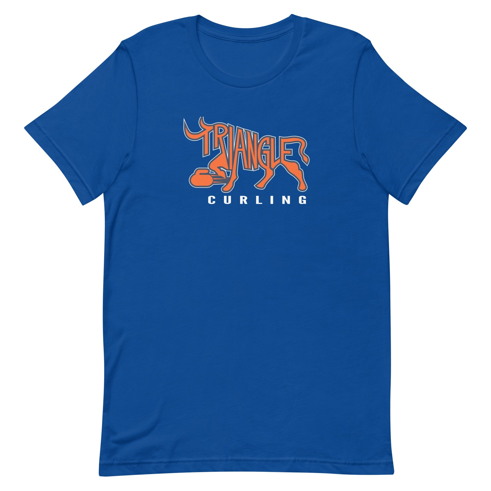 Triangle Curling Unisex t-shirt - Broomfitters