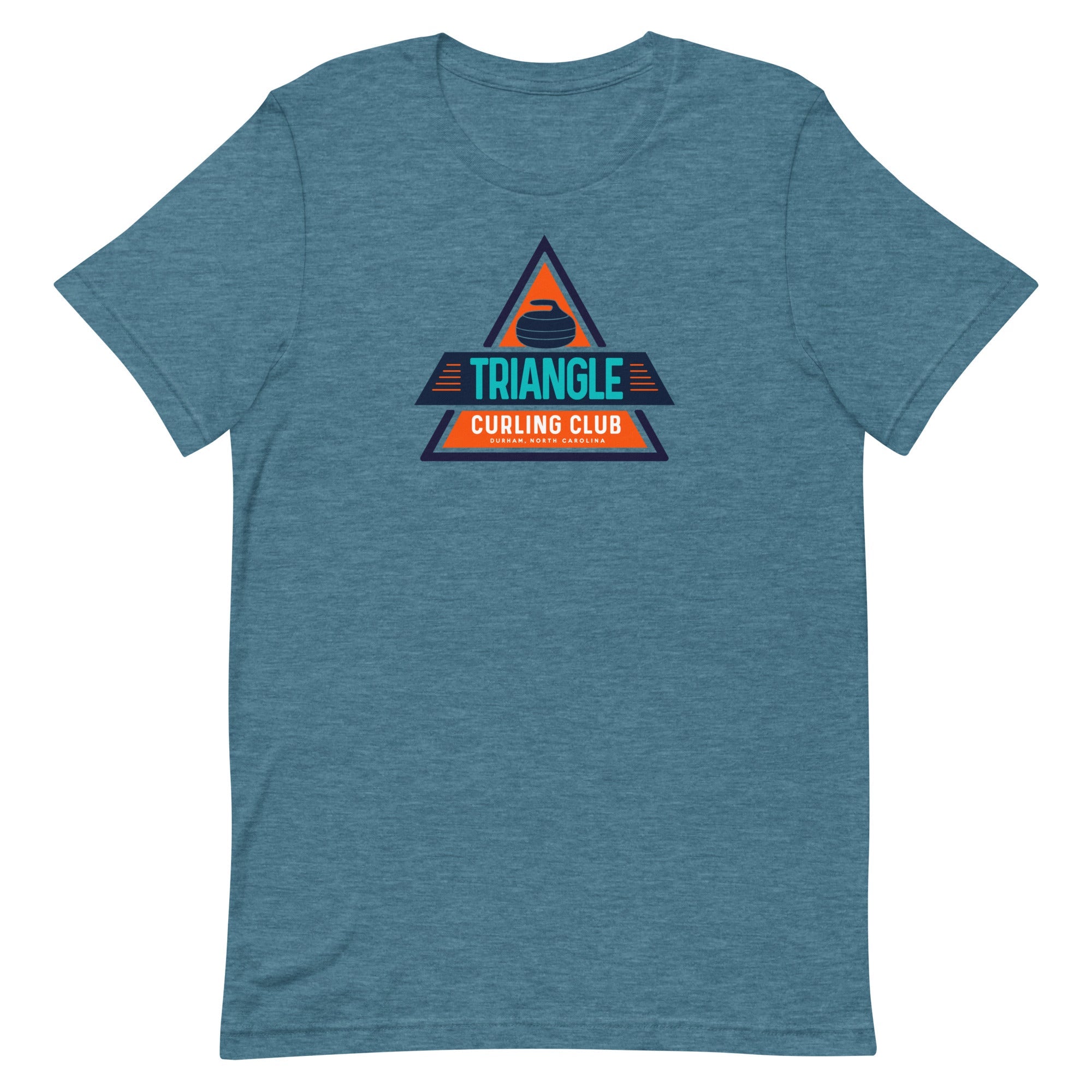 Triangle Curling Unisex t-shirt - Broomfitters