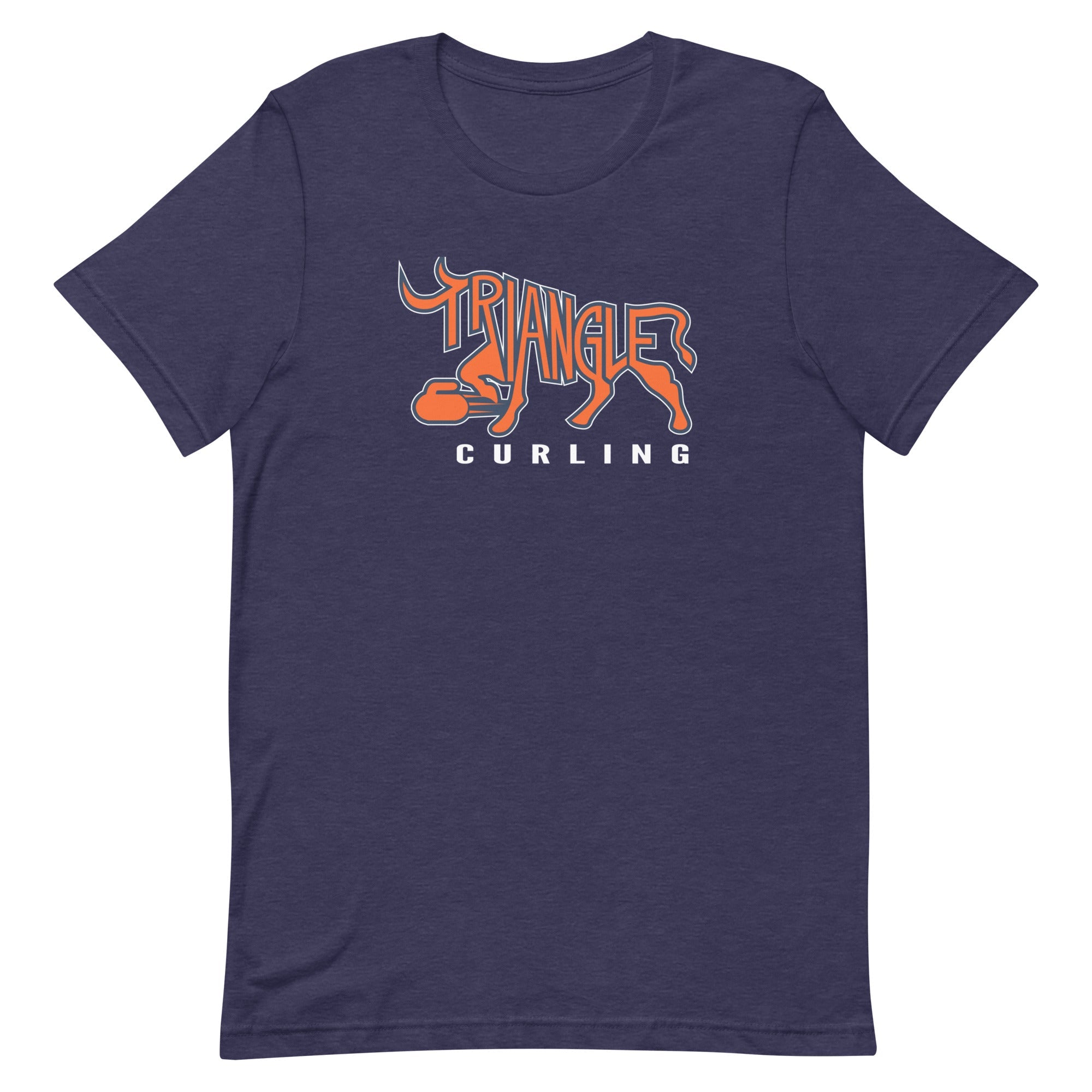 Triangle Curling Unisex t-shirt - Broomfitters