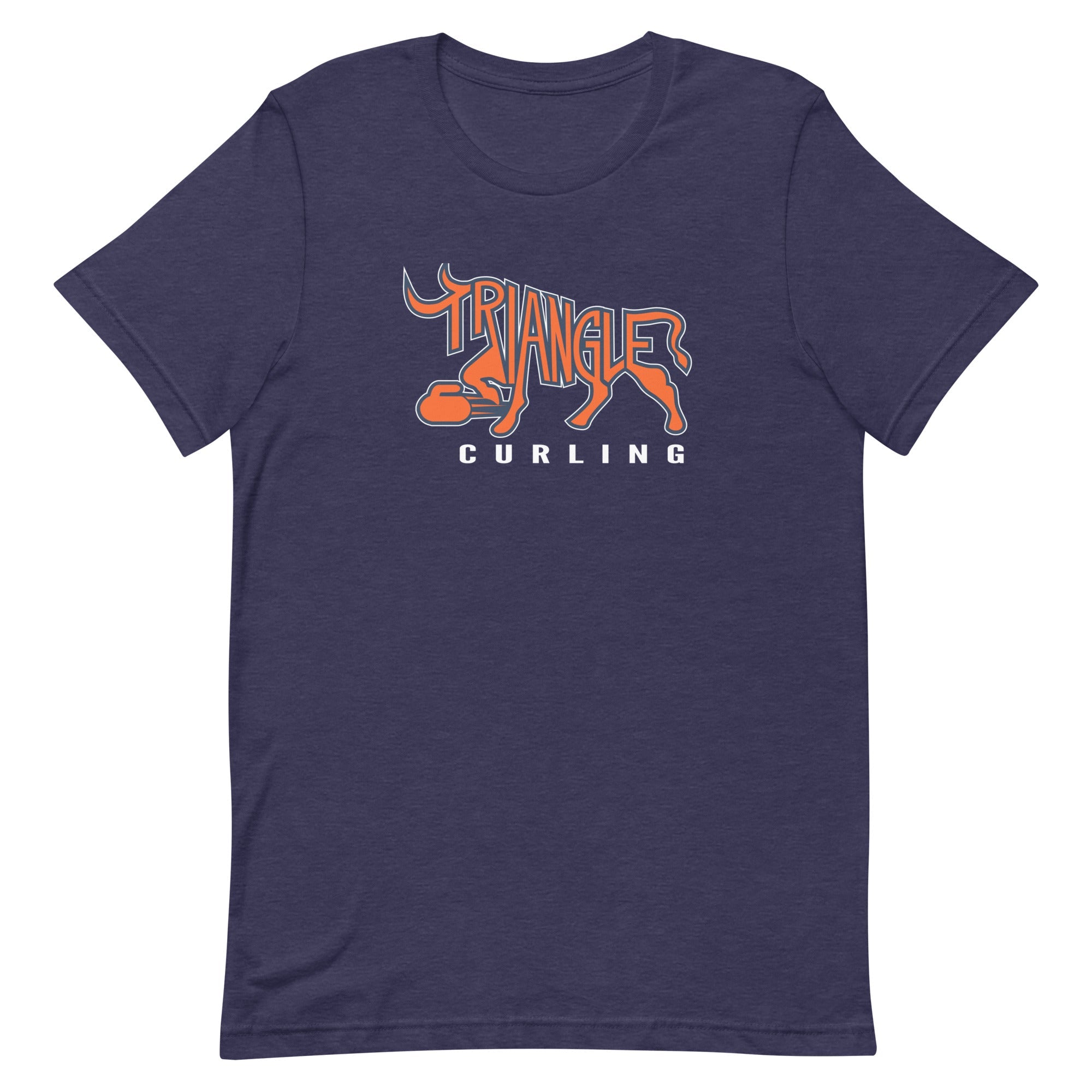 Triangle Curling Unisex t-shirt - Broomfitters