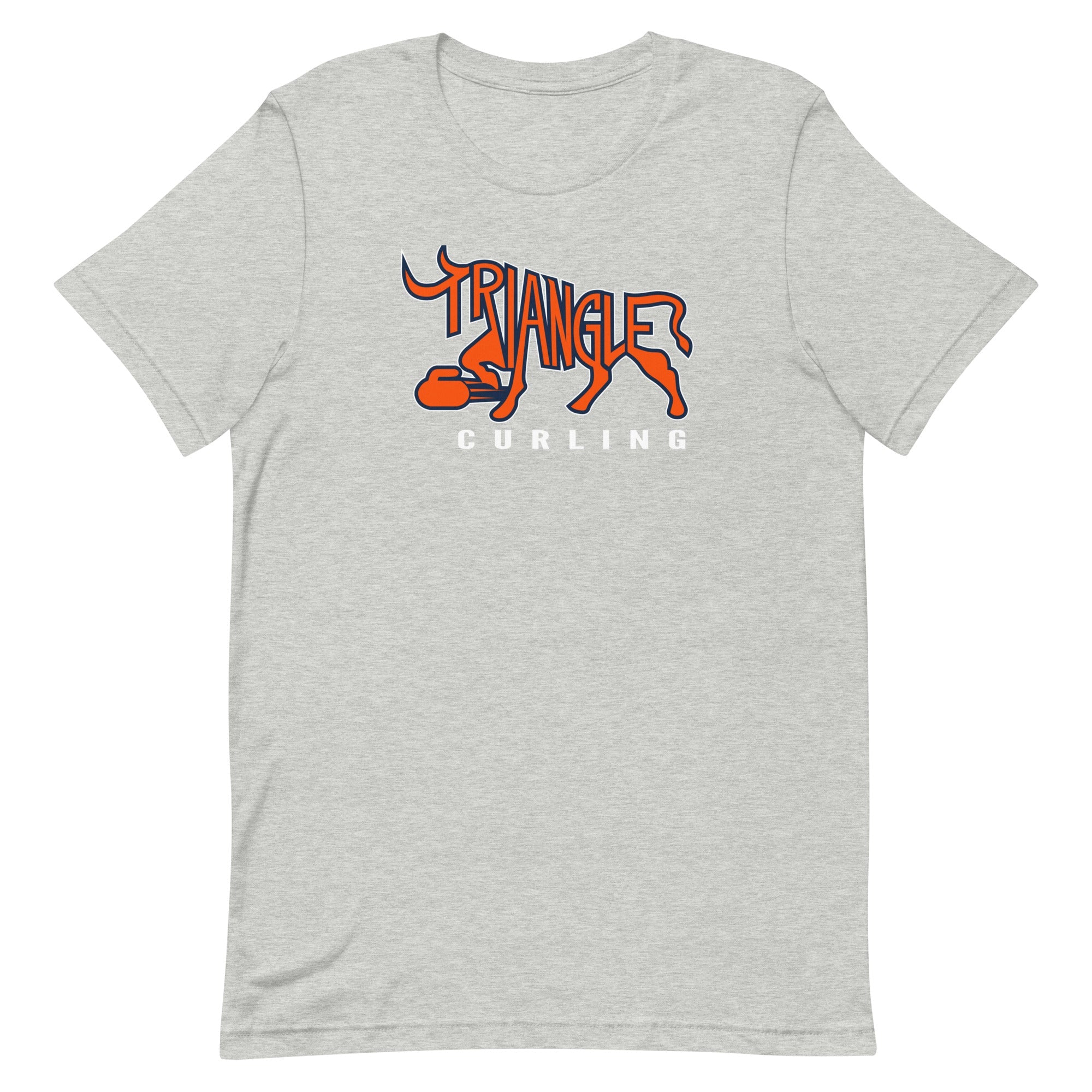 Triangle Curling Unisex t-shirt - Broomfitters