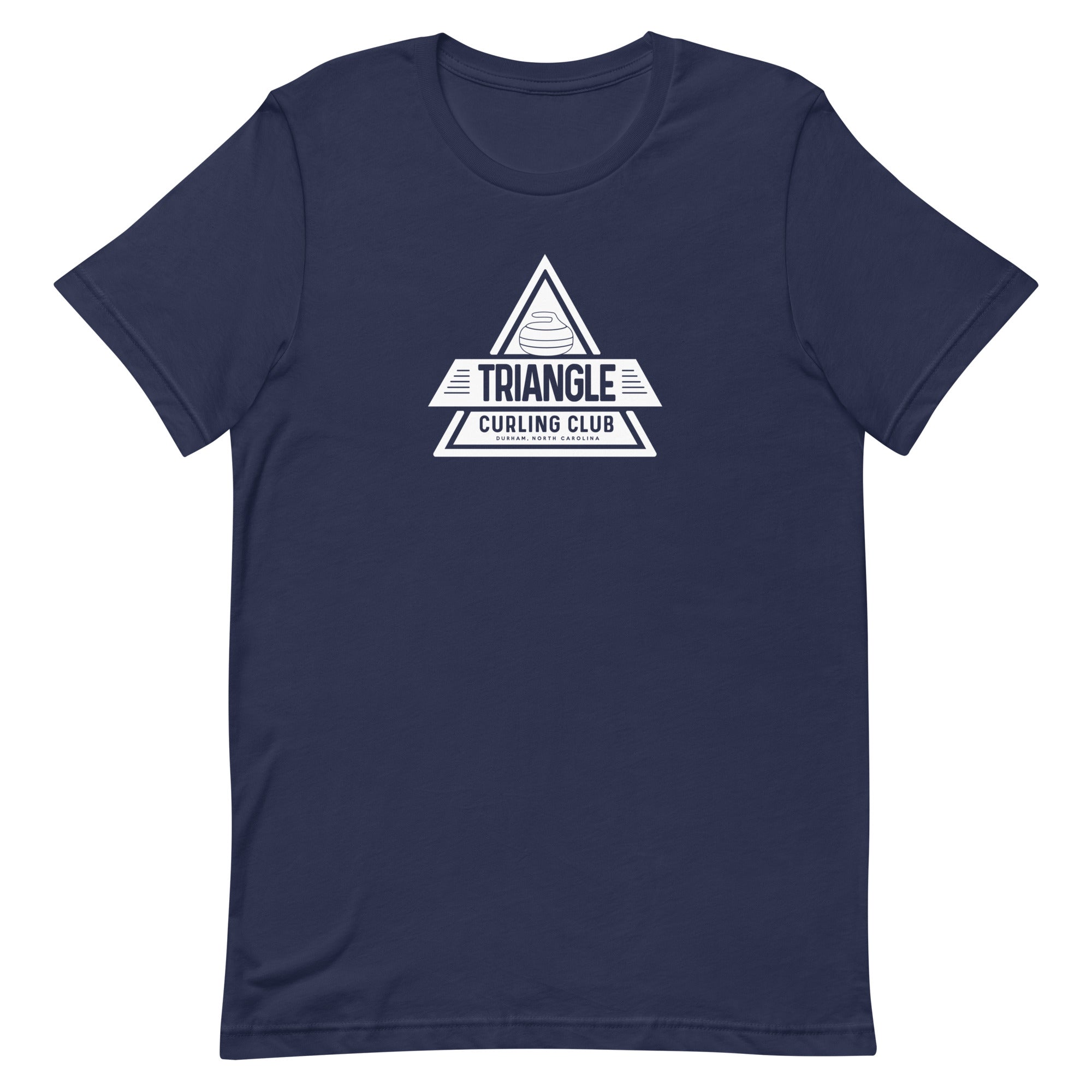 Triangle Curling Unisex t-shirt - Broomfitters