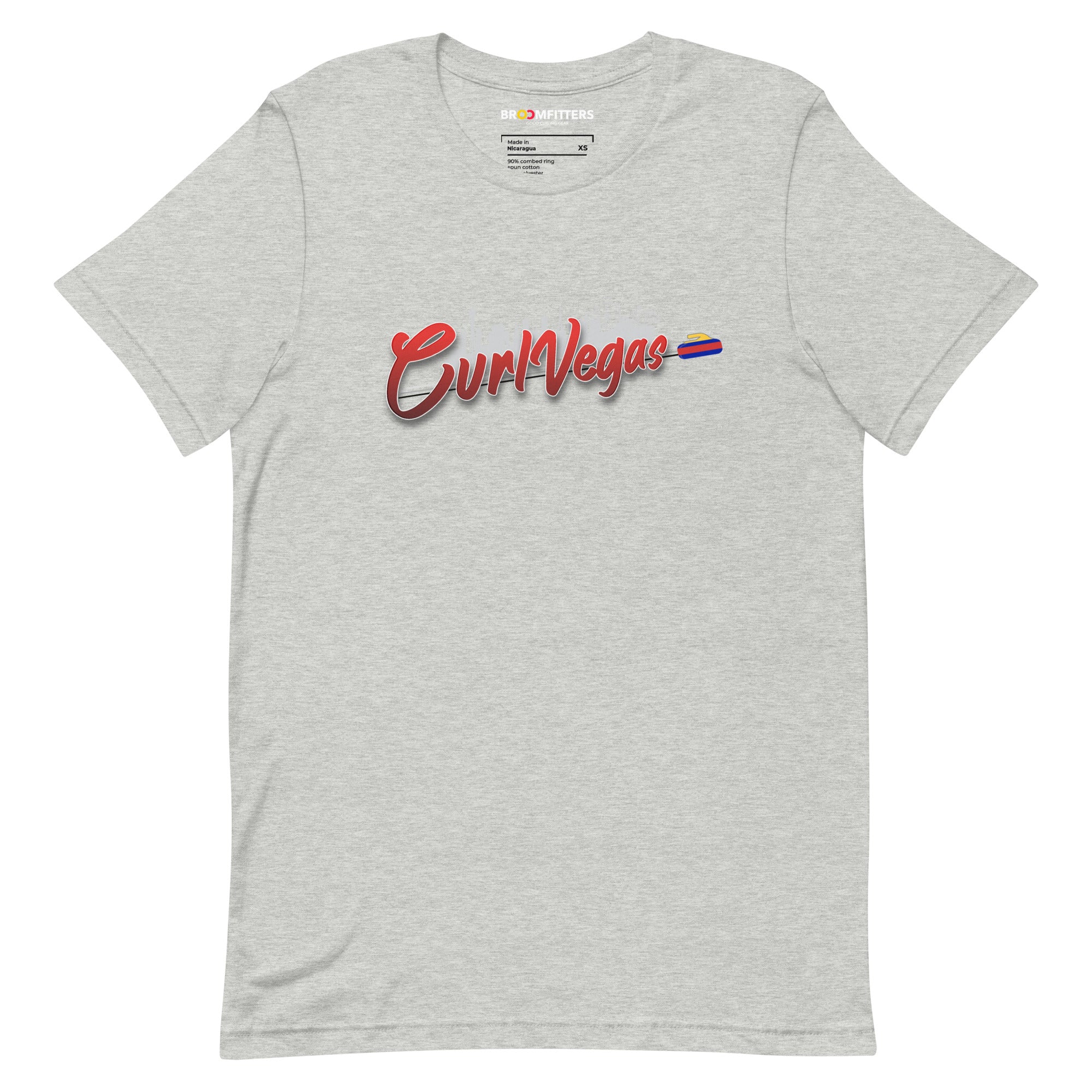 CurlVegas Unisex t-shirt