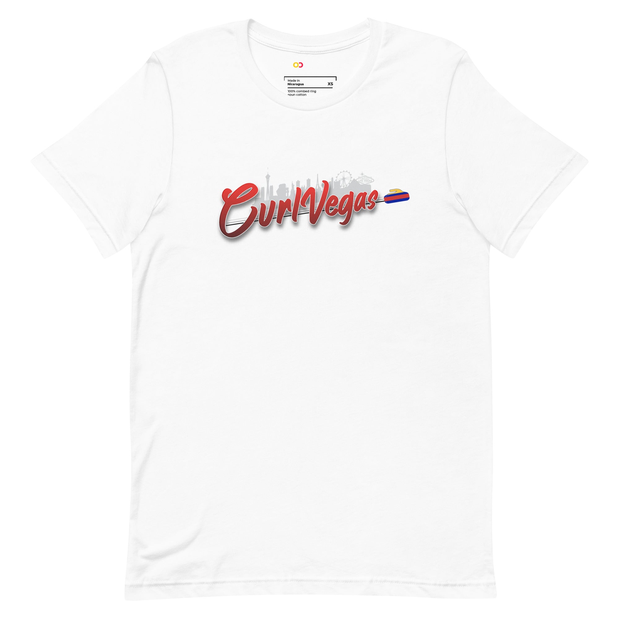 CurlVegas Unisex t-shirt