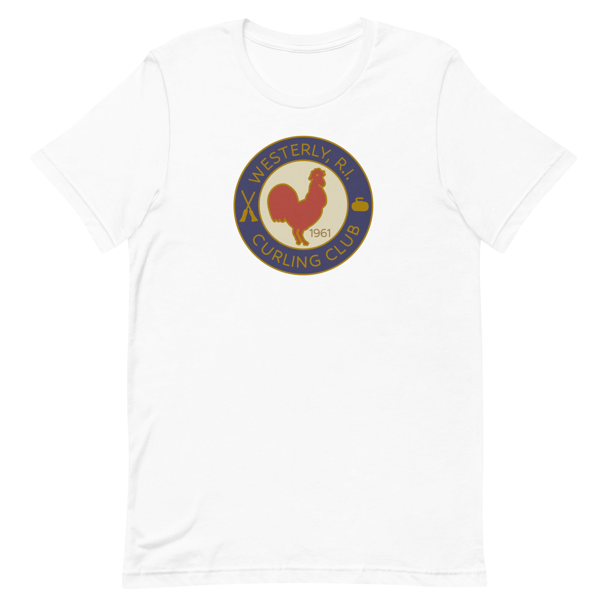 Westerly Curling CLub - Pawcatuck Curling, Unisex t-shirt - Broomfitters