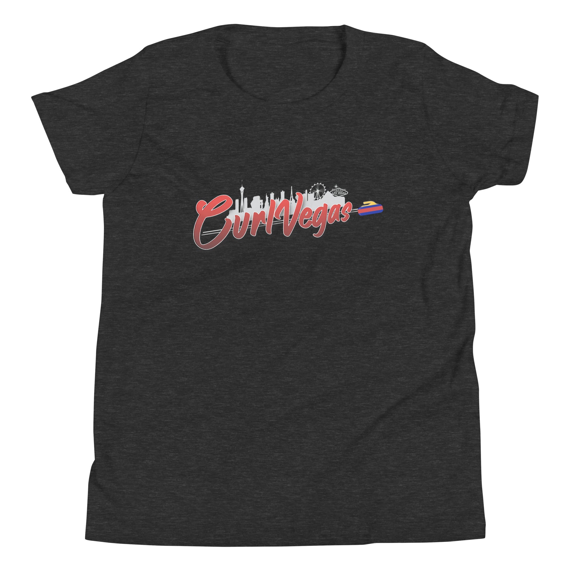 CurlVegas Youth Short Sleeve T-Shirt