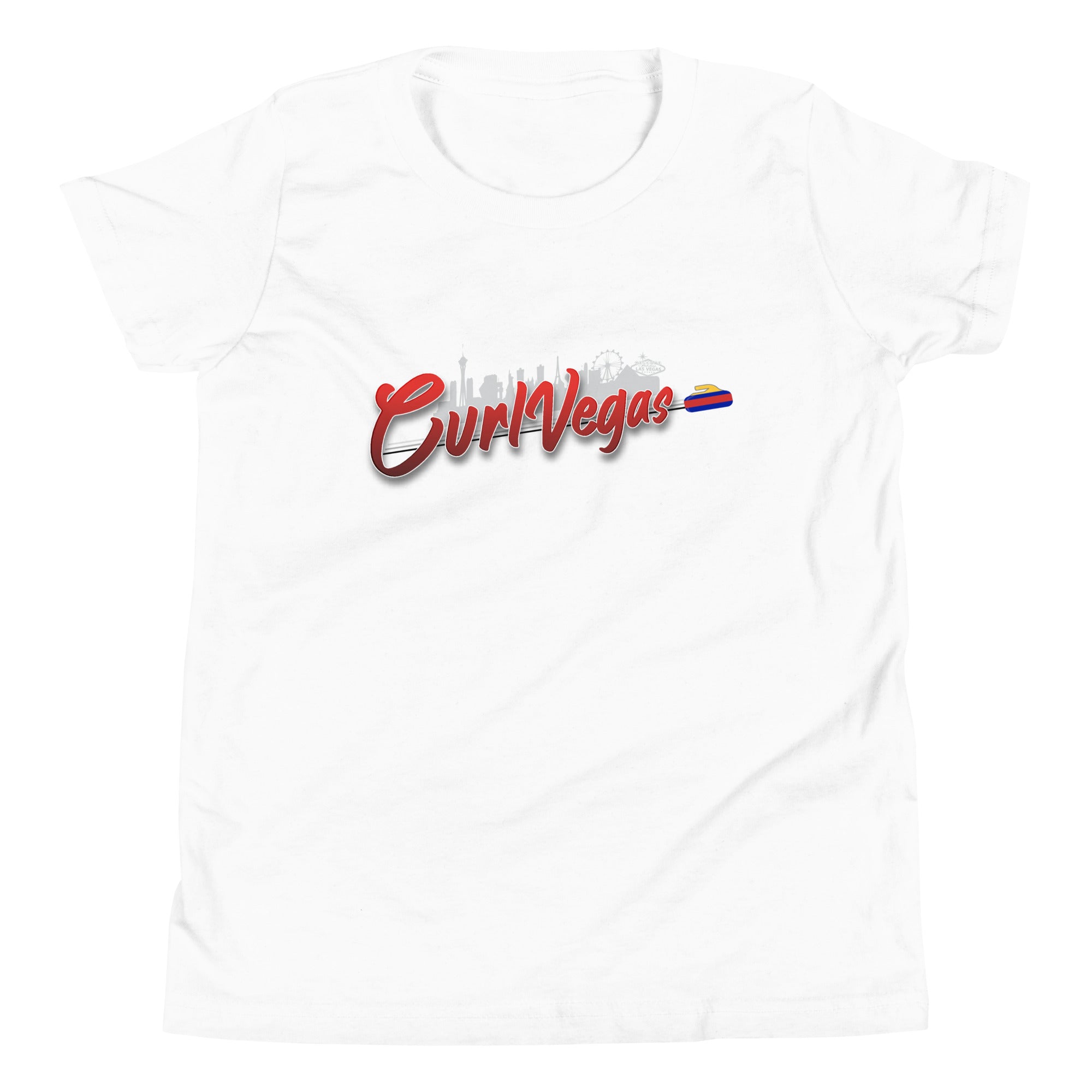 CurlVegas Youth Short Sleeve T-Shirt
