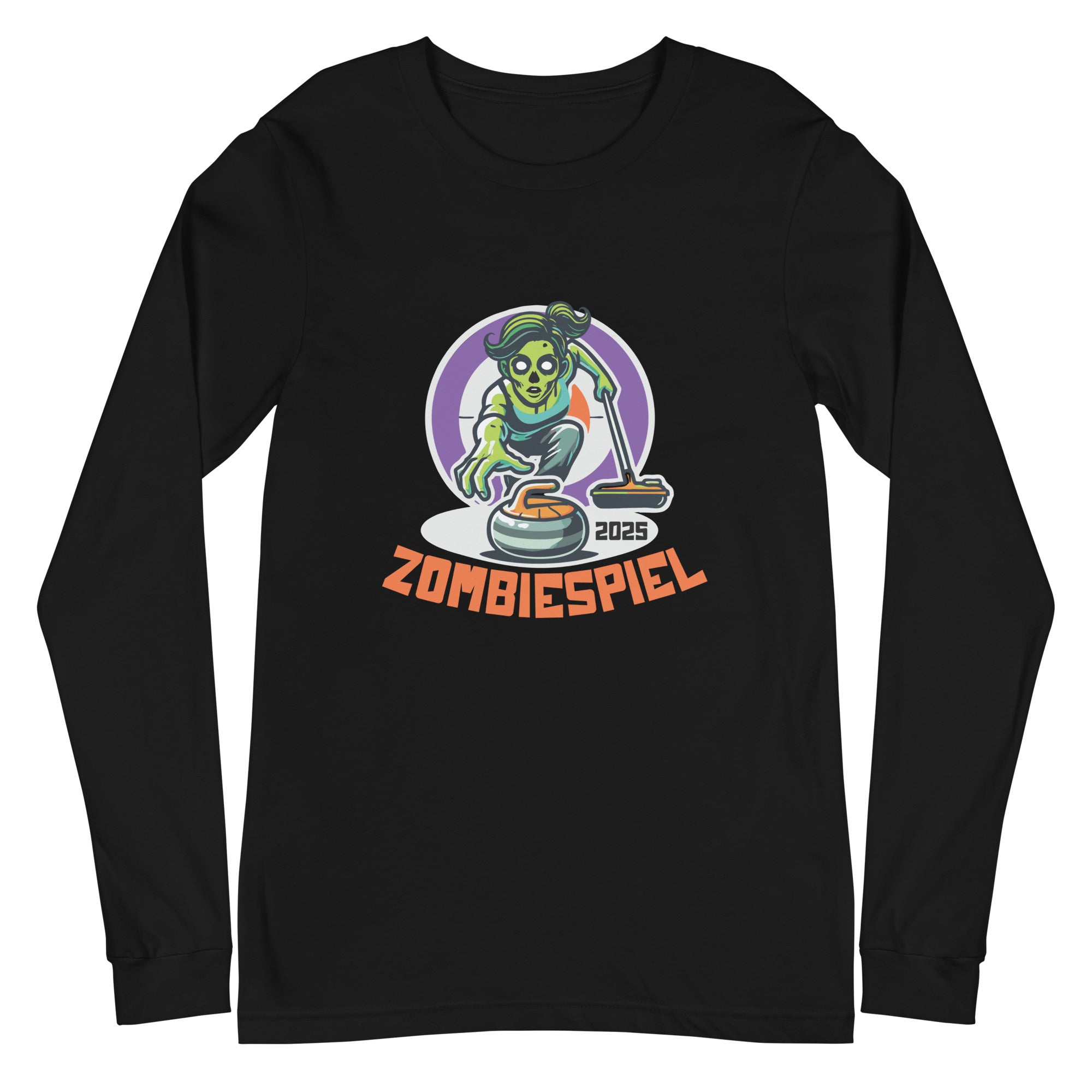 Zombiespiel - South Shore Curling Club Unisex Long Sleeve Tee - Broomfitters